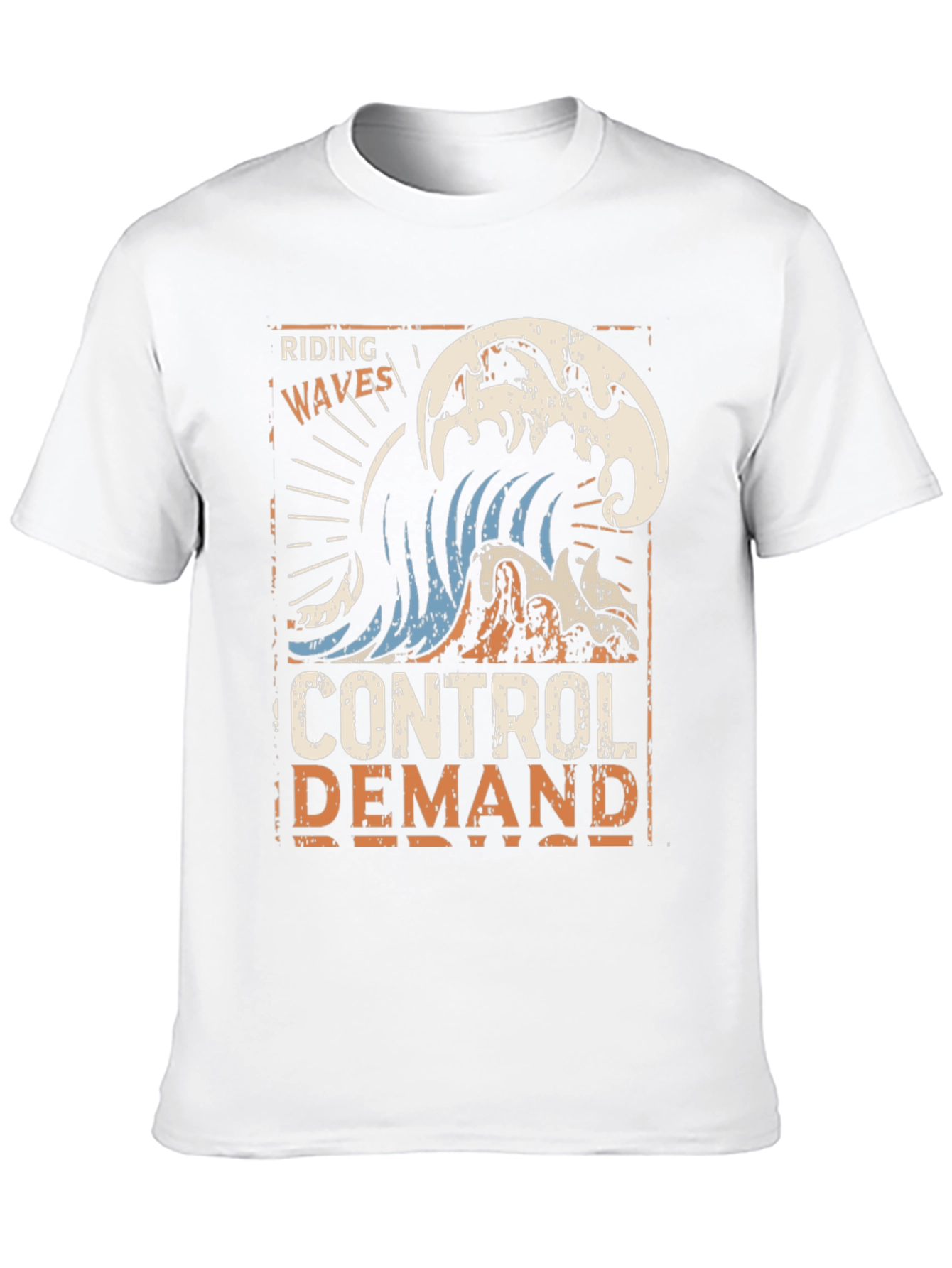 Riding Waves Graphic T-Shirt - Control Demand