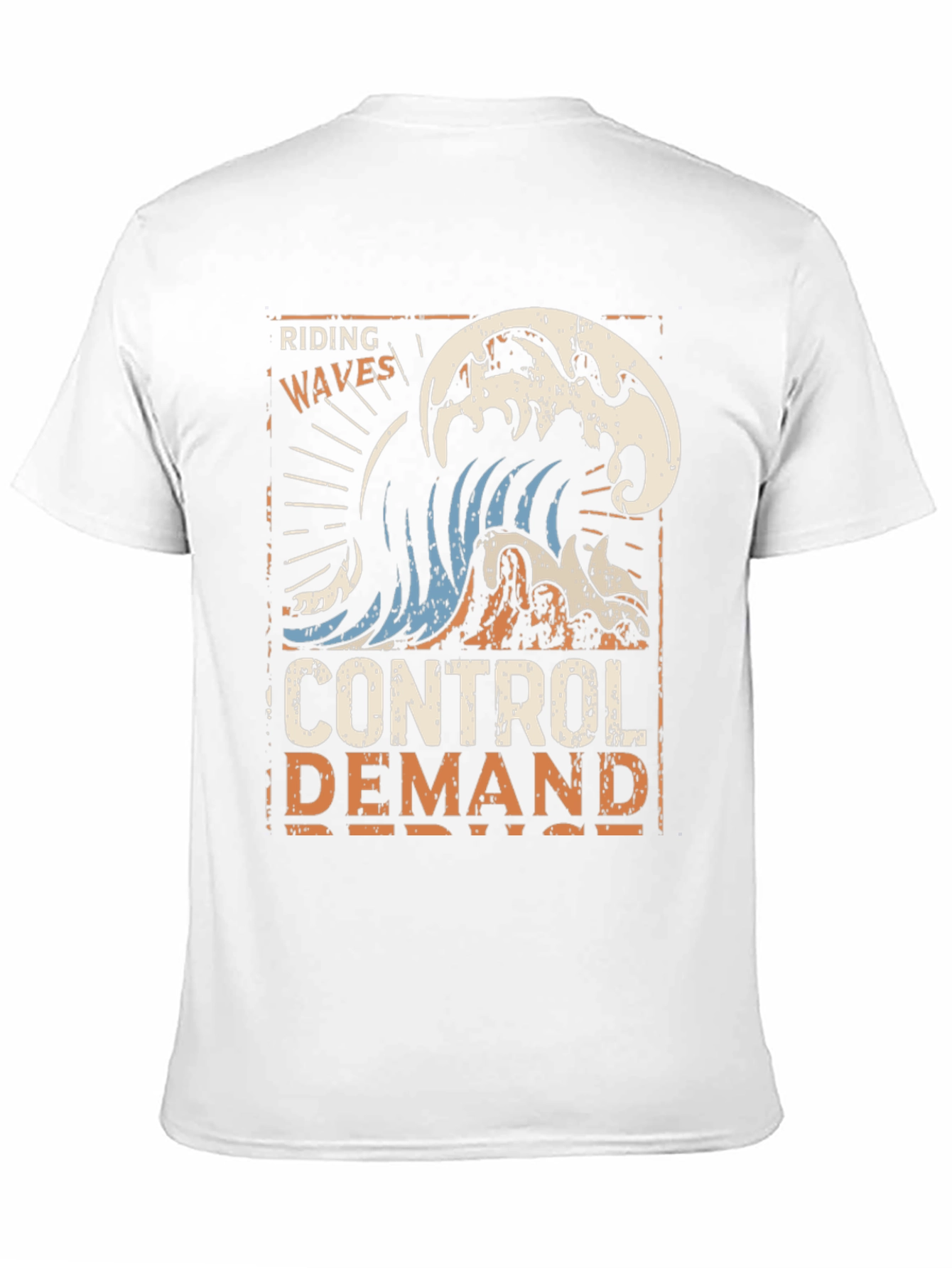 Riding Waves Graphic T-Shirt - Control Demand