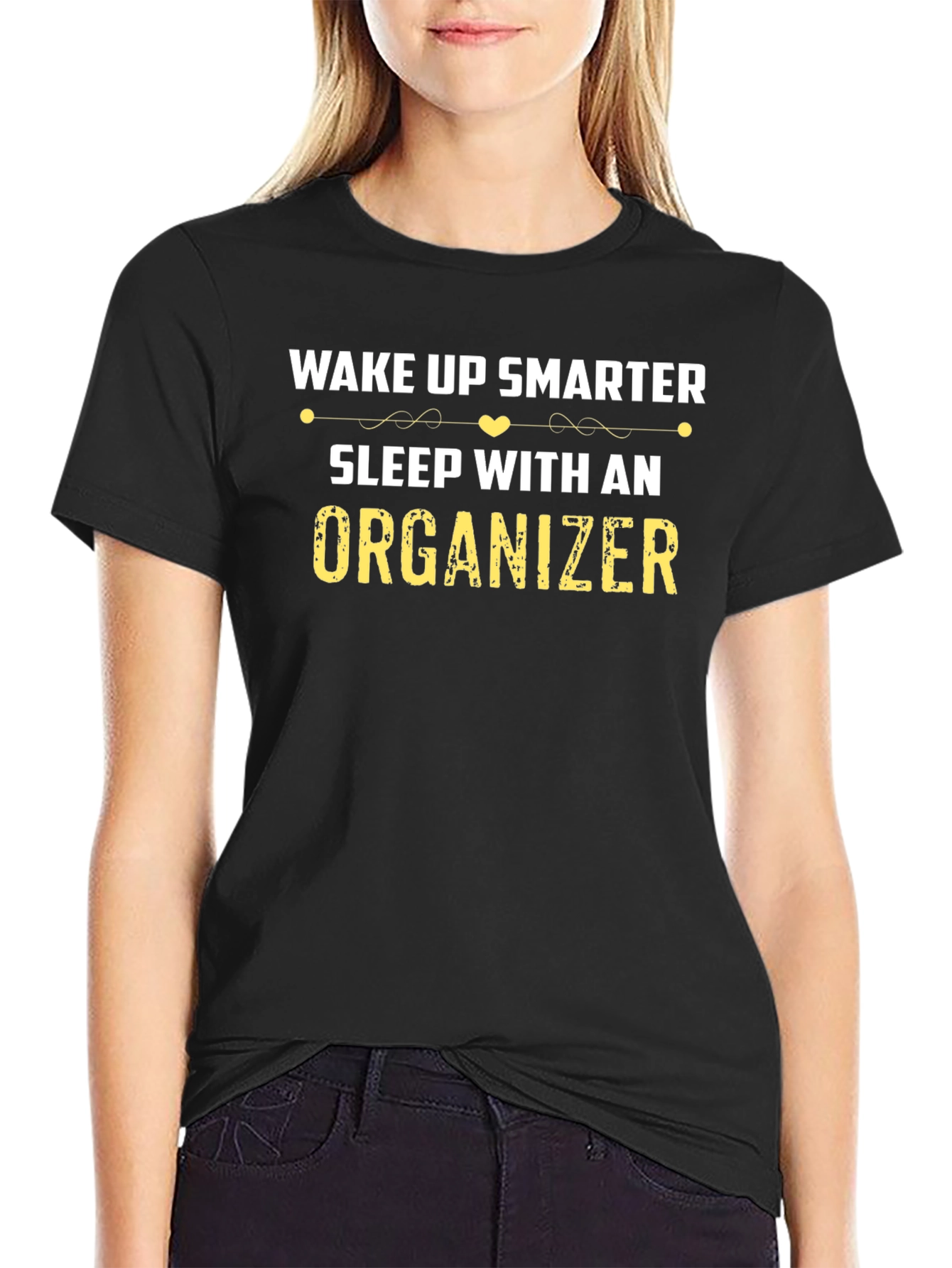 Wake Up Smarter Organizer Graphic Tee
