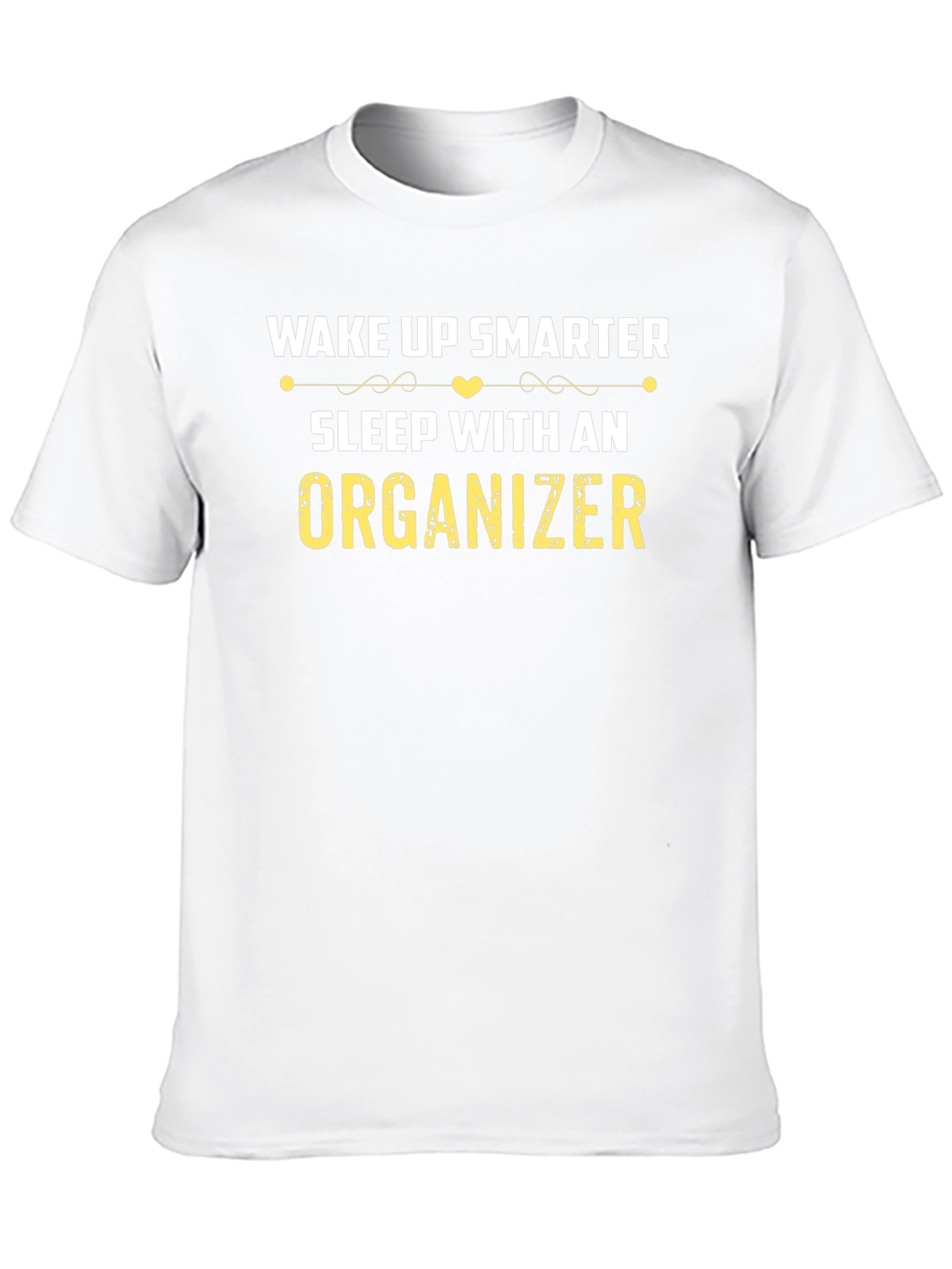Wake Up Smarter Organizer Graphic Tee