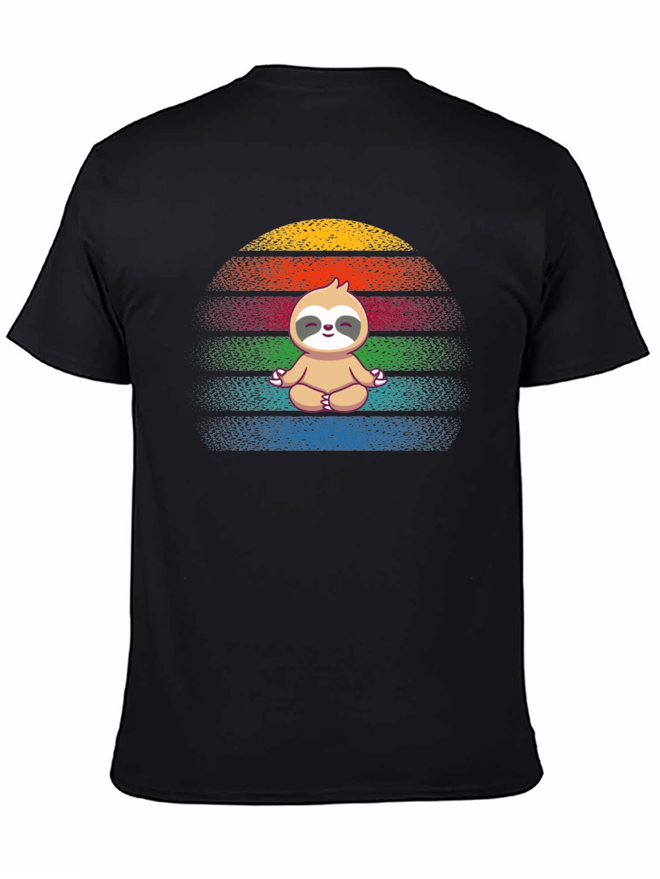Meditating Sloth T-Shirt - Zen Vibes