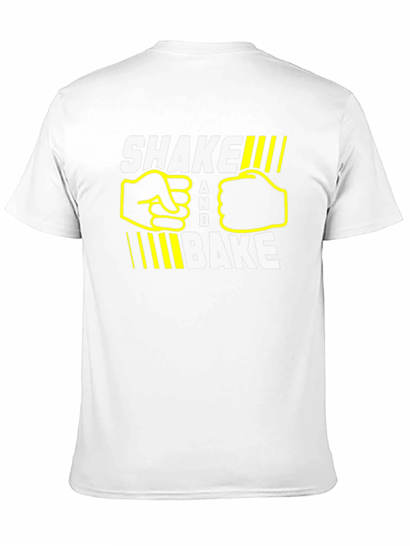 Shake and Bake Graphic Tee - Casual Black T-Shirt