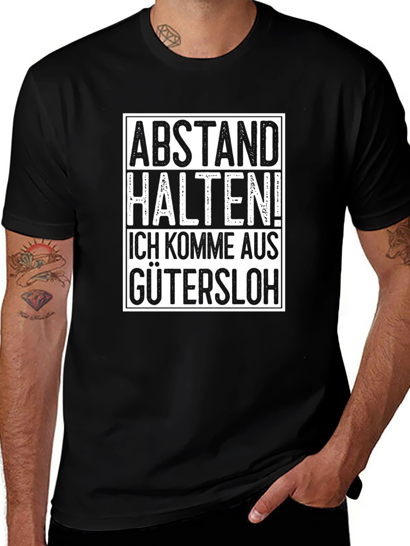 Abstand Halten T-Shirt - Gütersloh Novelty