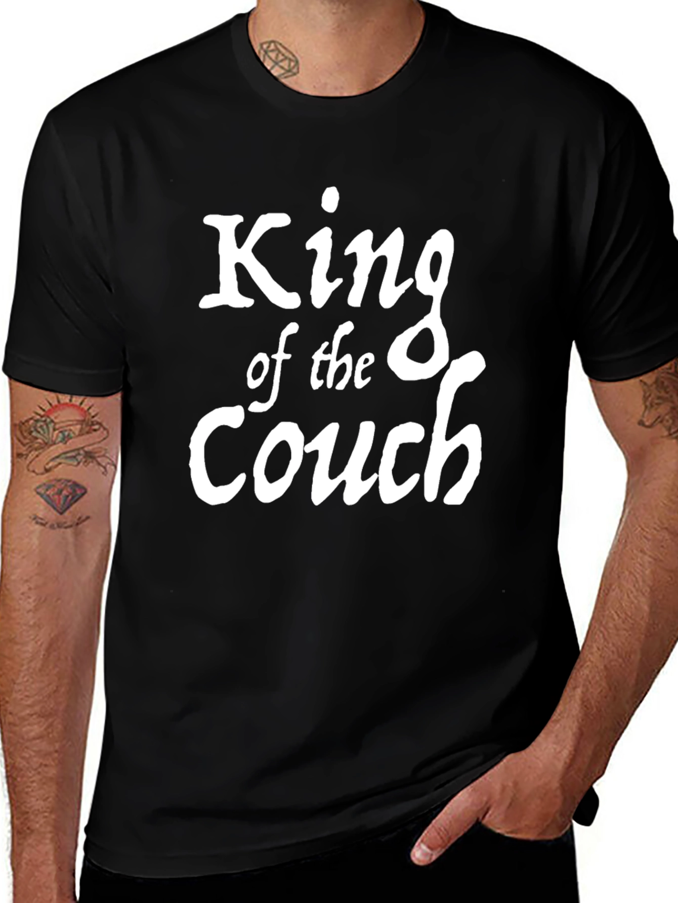 King of the Couch Graphic T-Shirt