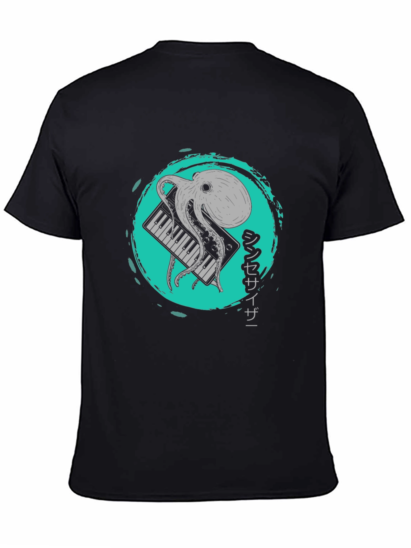 Octopus Synthesizer Graphic Tee - Unique Design