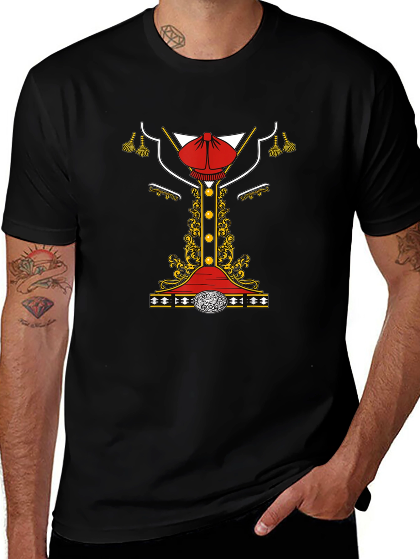 Mariachi Costume T-Shirt - Festive Cinco de Mayo Tee