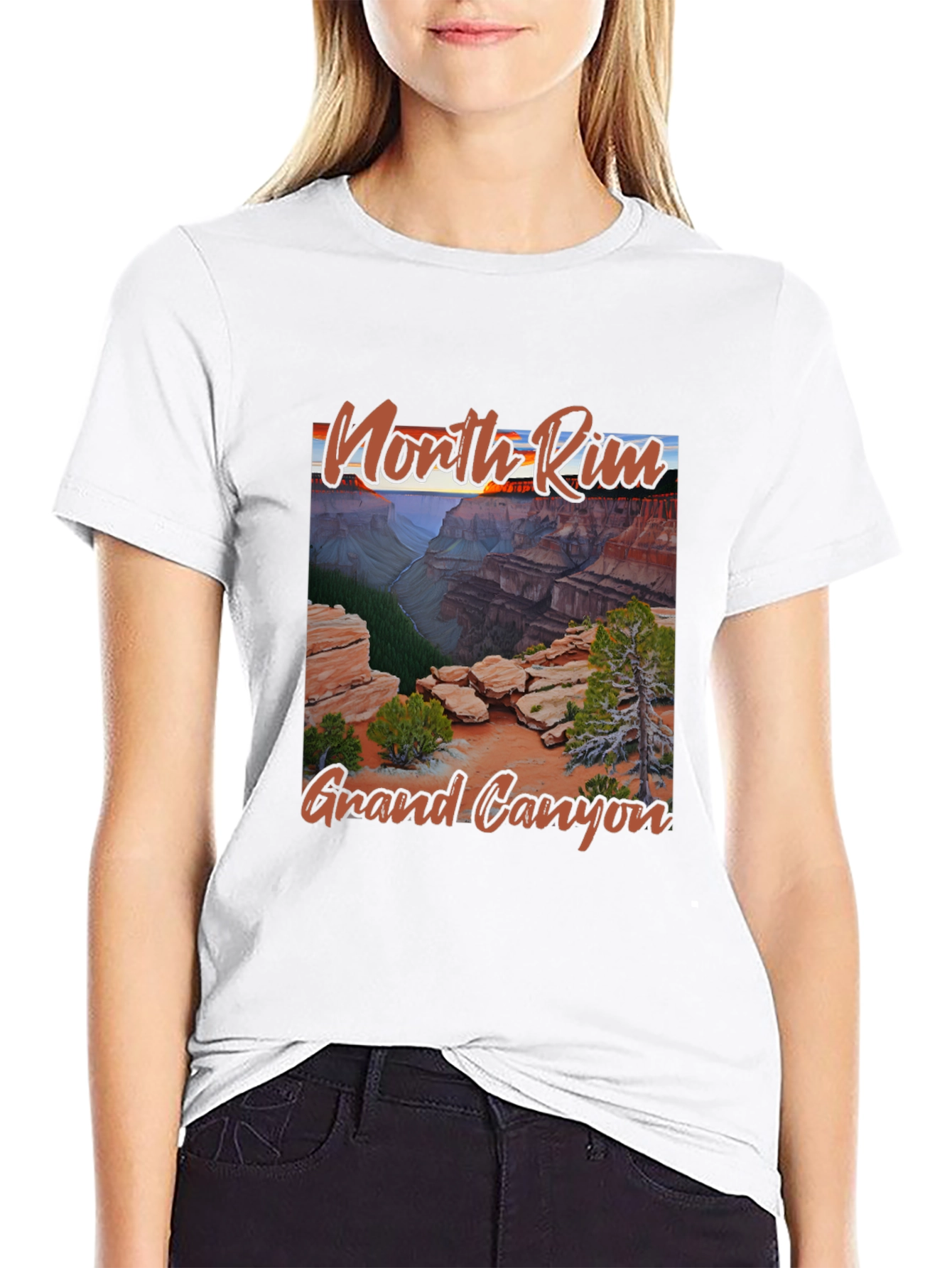 North Rim Grand Canyon Graphic Tee
