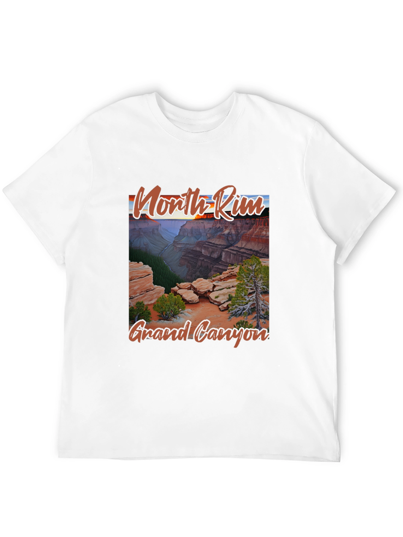 North Rim Grand Canyon Graphic Tee
