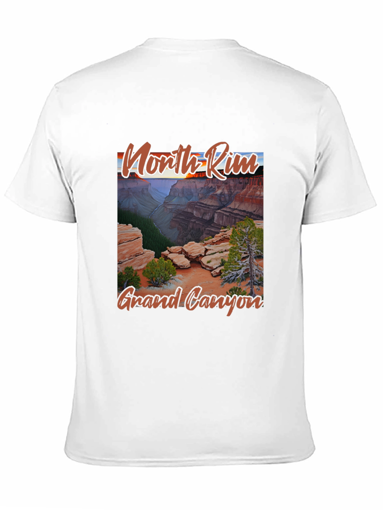 North Rim Grand Canyon Graphic Tee