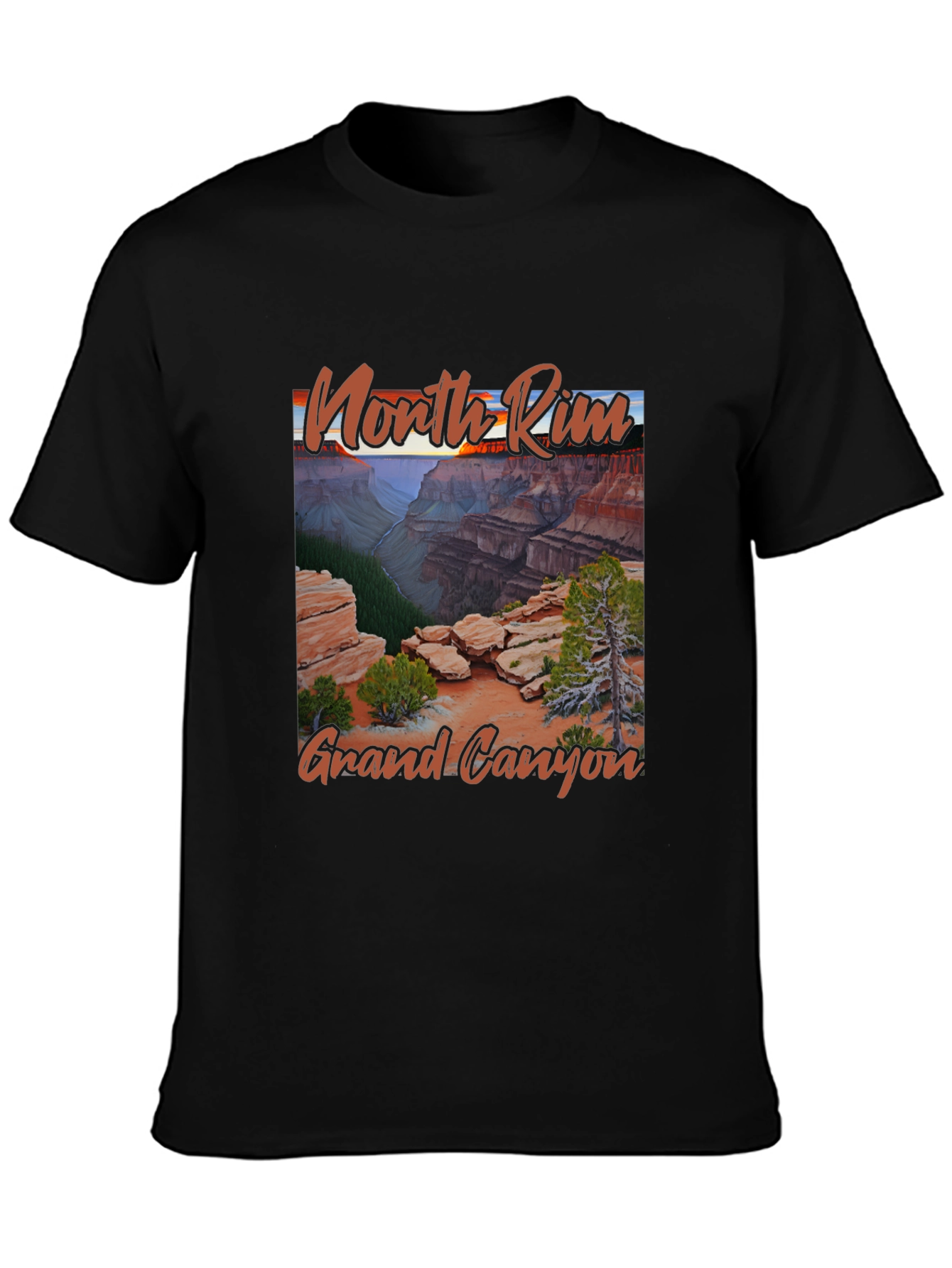 North Rim Grand Canyon Graphic Tee