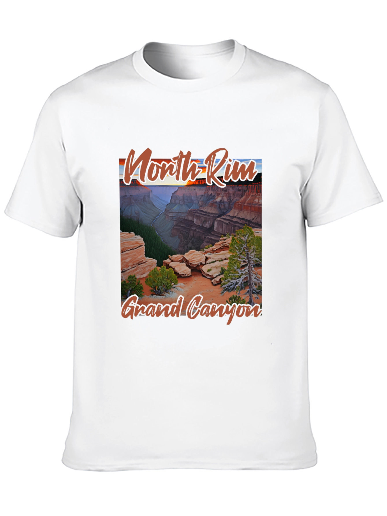 North Rim Grand Canyon Graphic Tee