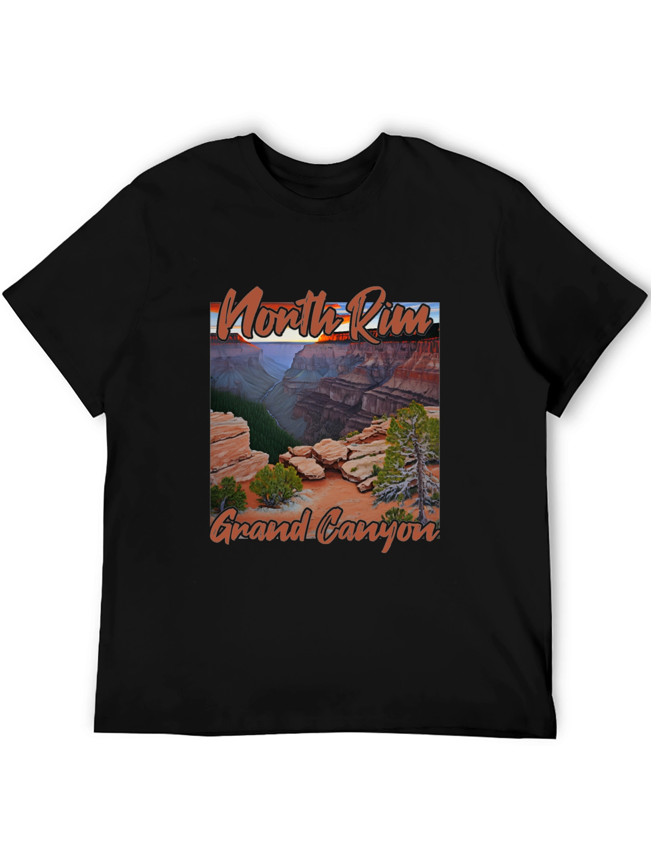 North Rim Grand Canyon Graphic Tee