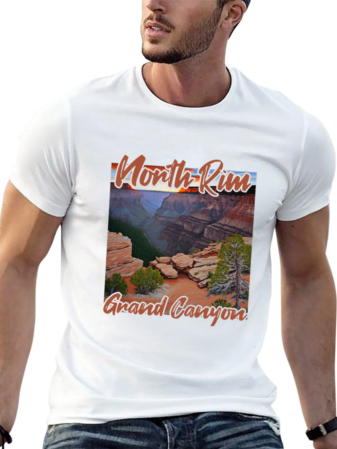 North Rim Grand Canyon Graphic Tee