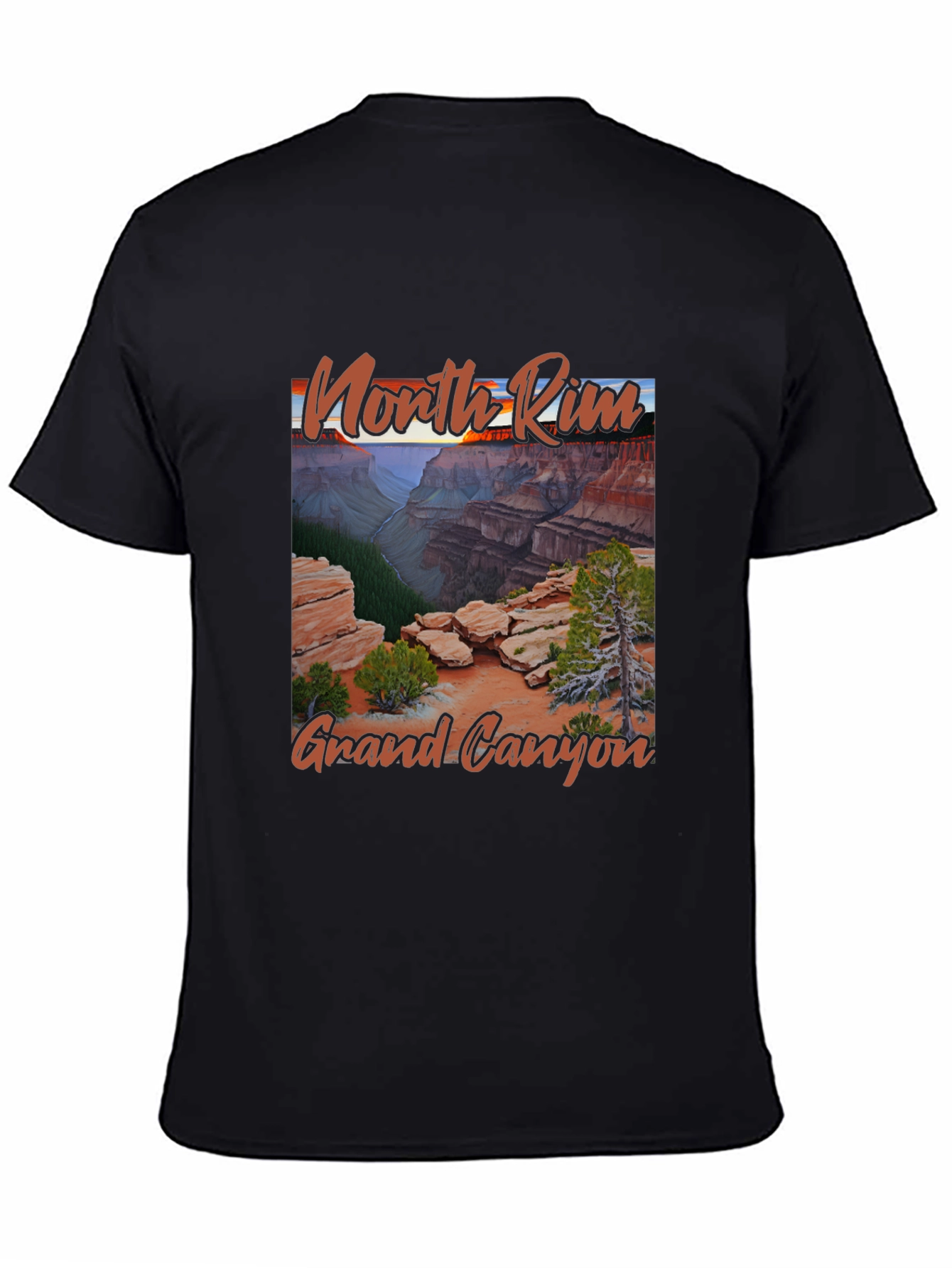 North Rim Grand Canyon Graphic Tee