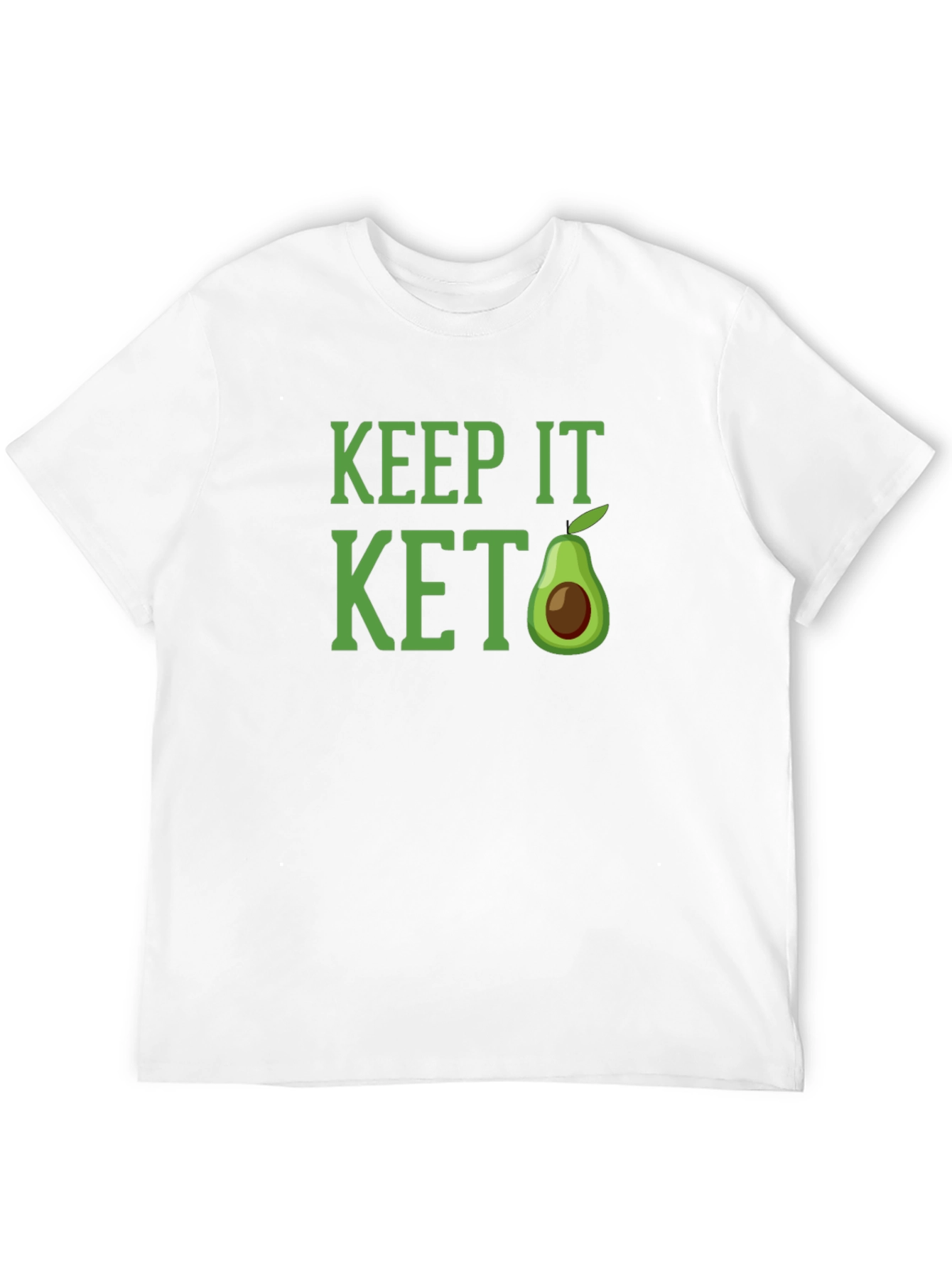 Keep It Keto Avocado Graphic T-Shirt