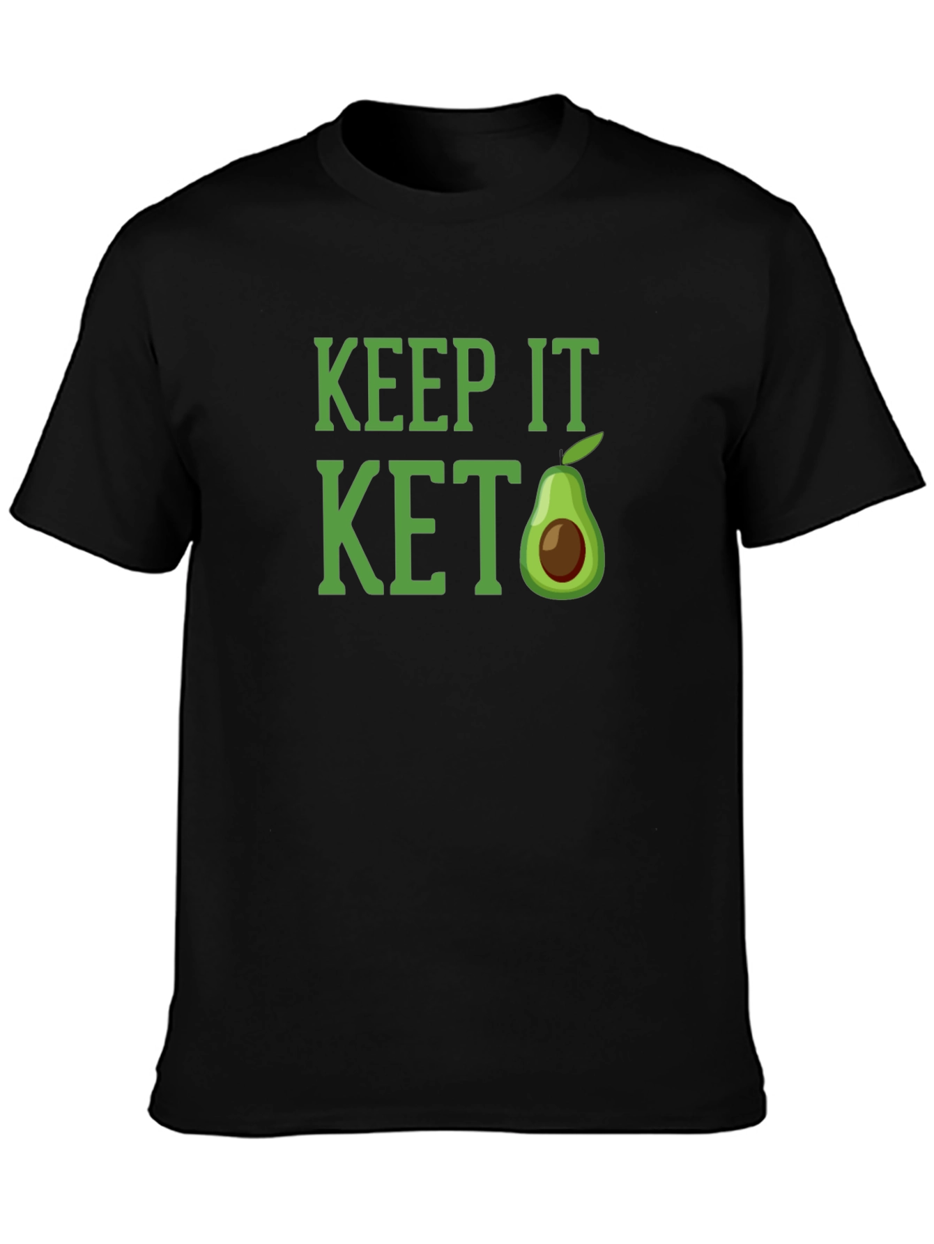 Keep It Keto Avocado Graphic T-Shirt