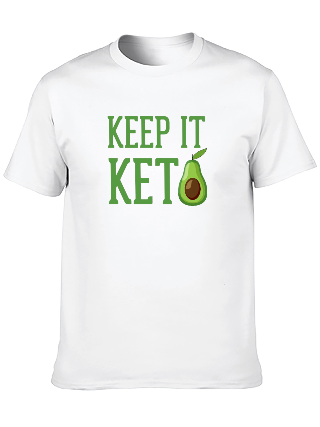 Keep It Keto Avocado Graphic T-Shirt