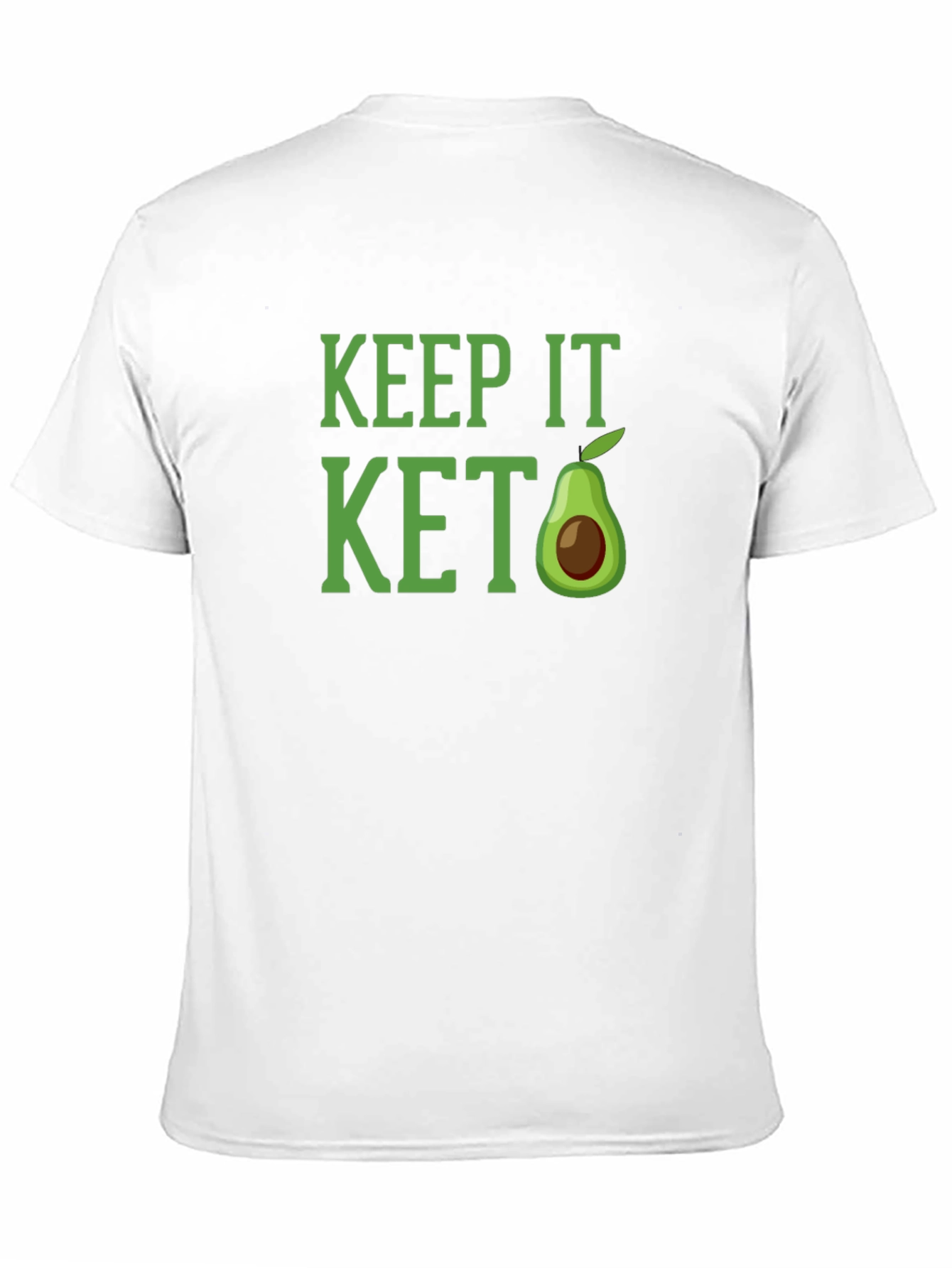 Keep It Keto Avocado Graphic T-Shirt