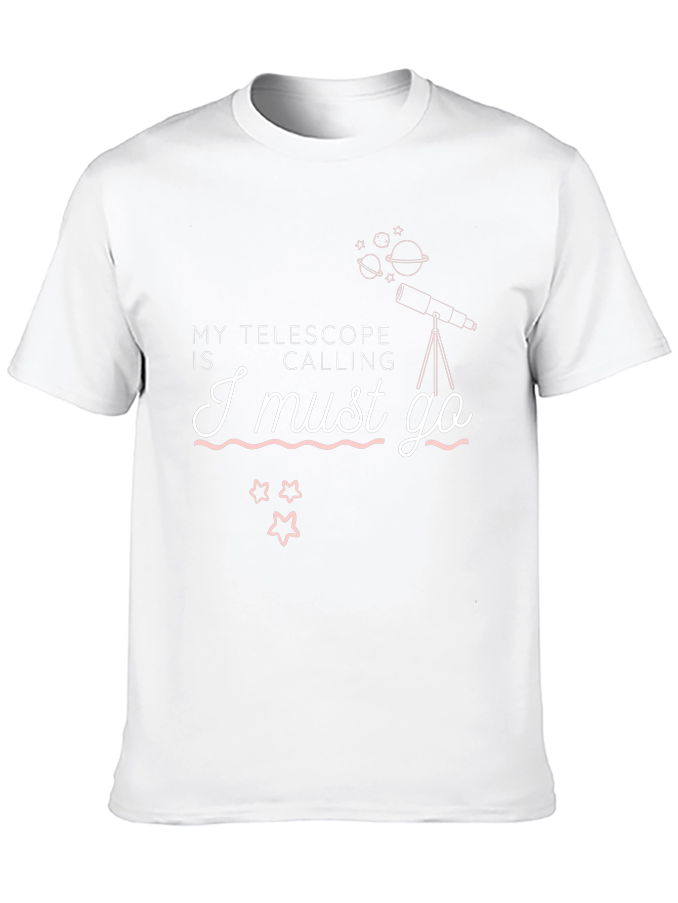 Telescope Calling T-Shirt - Astronomy Lover Tee
