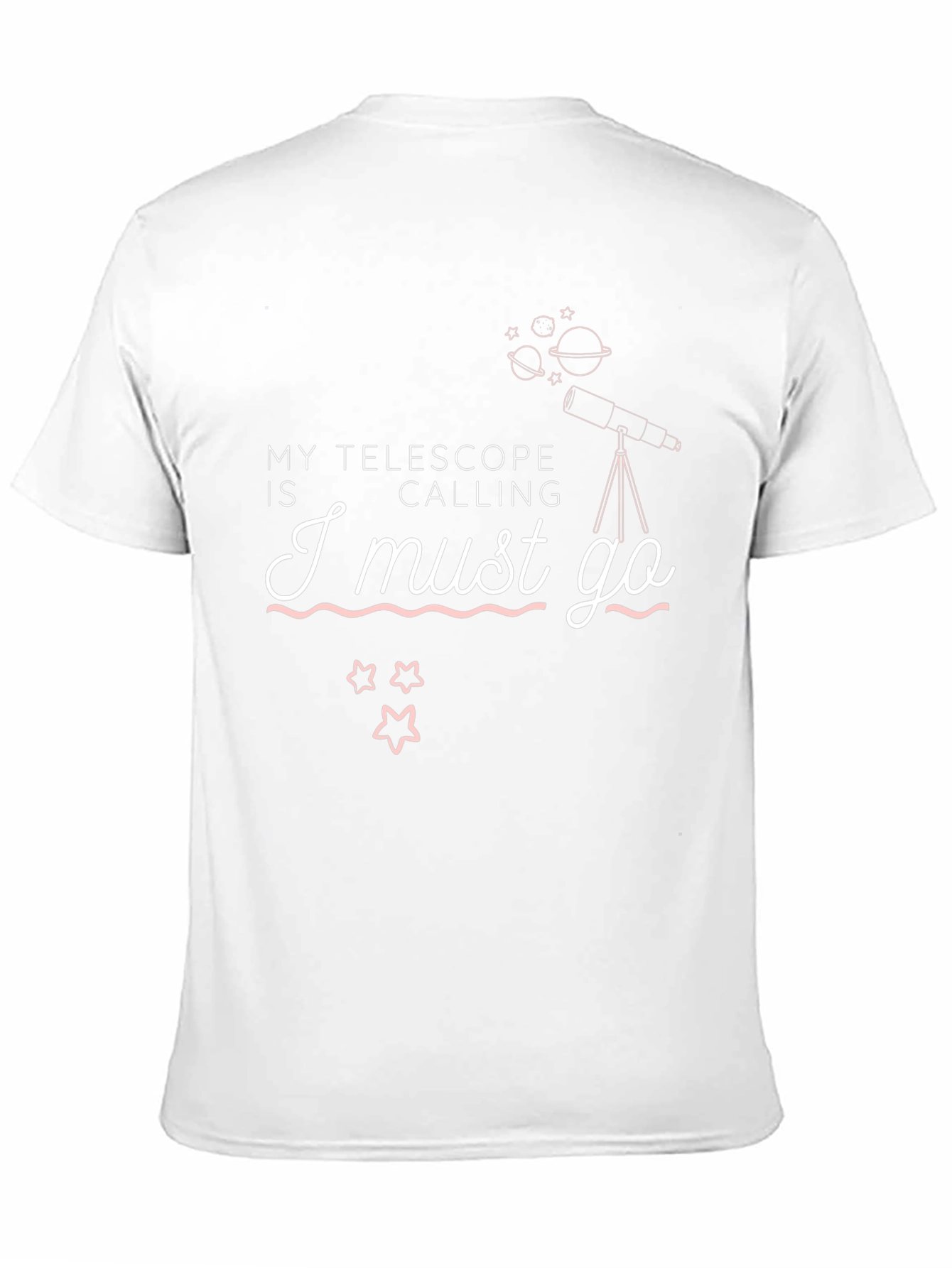 Telescope Calling T-Shirt - Astronomy Lover Tee