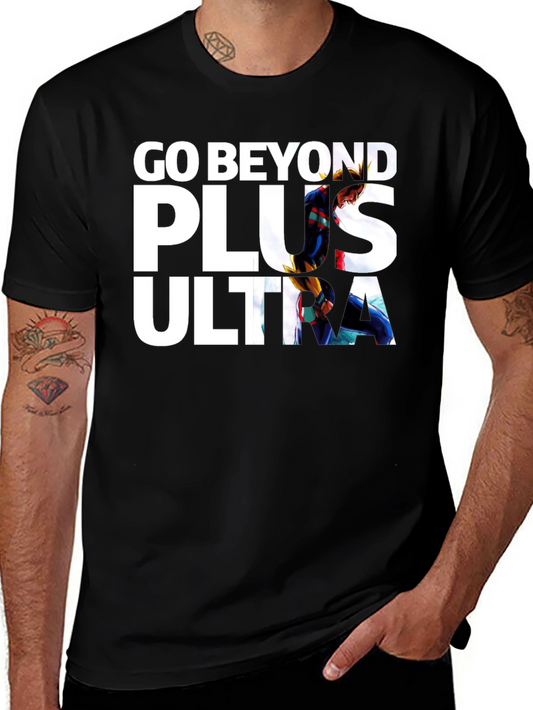 Go Beyond Plus Ultra Anime T-Shirt