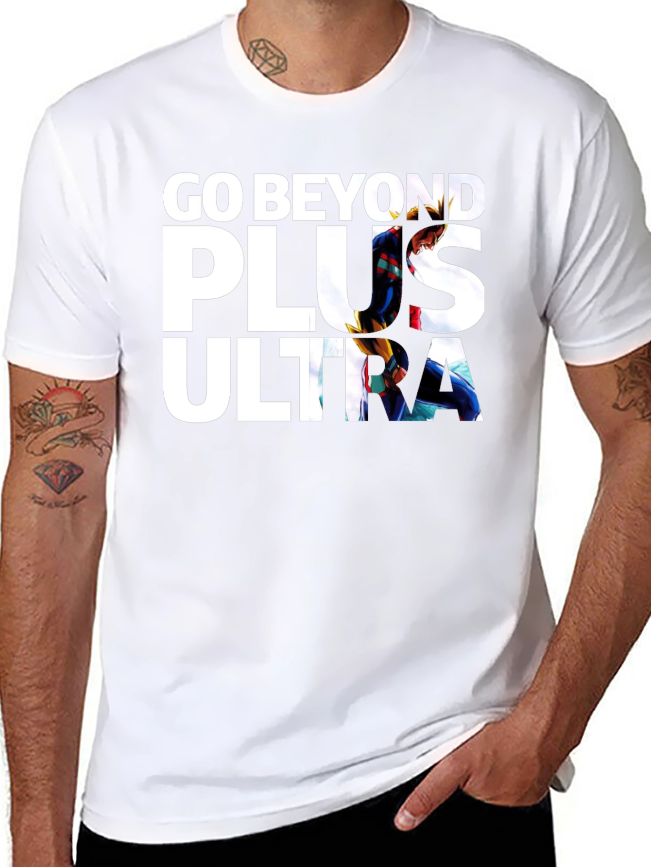 Go Beyond Plus Ultra Anime T-Shirt