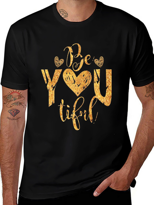 Be YOU tiful Black Graphic Tee