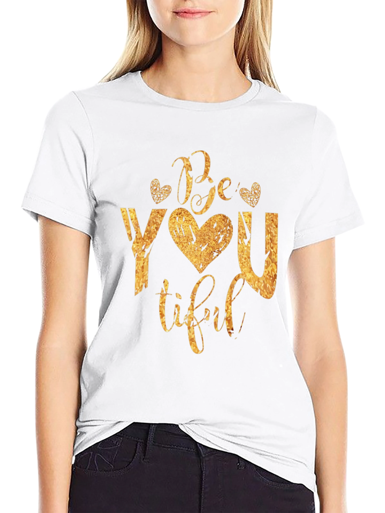 Be YOU tiful Black Graphic Tee