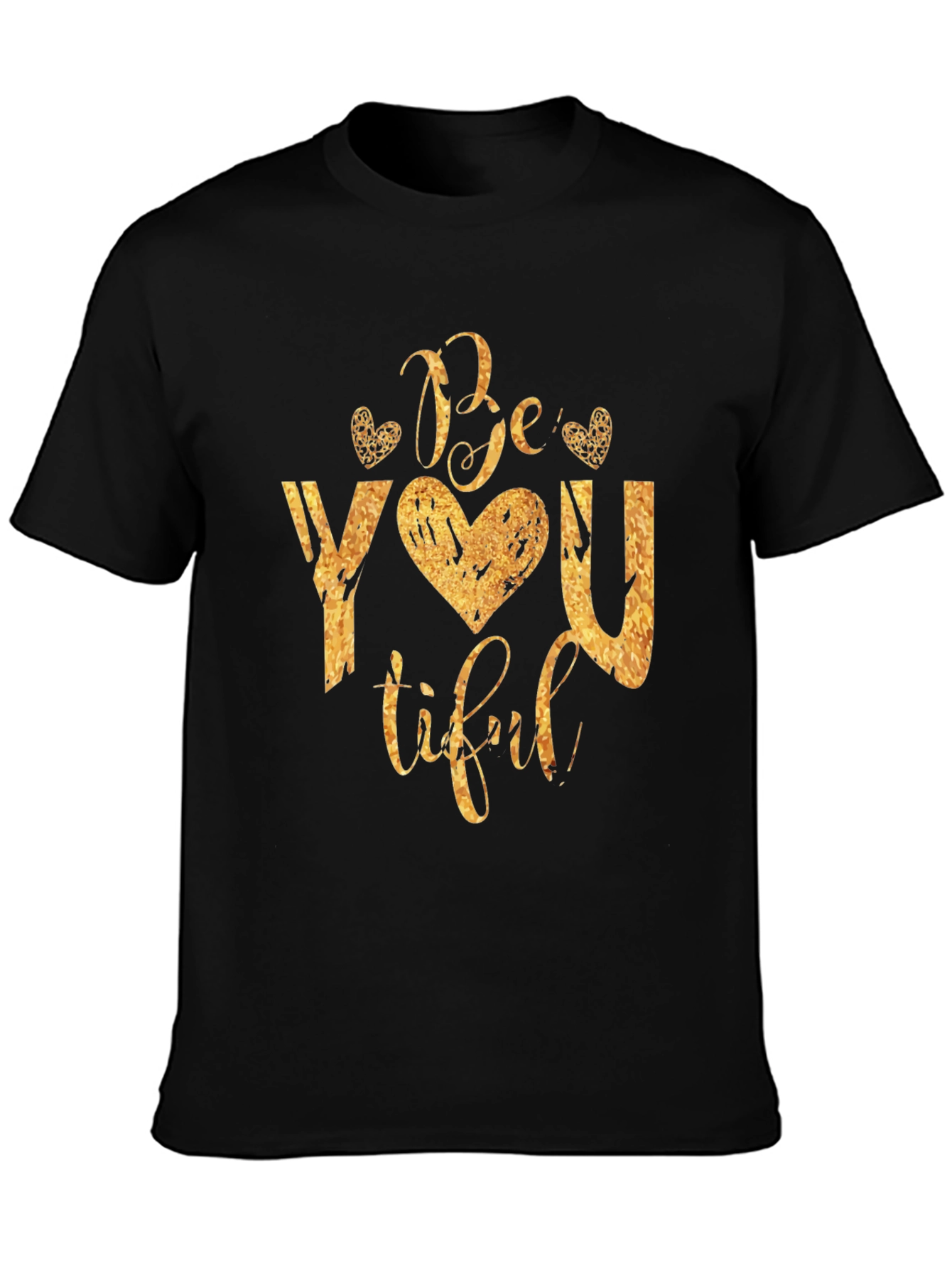 Be YOU tiful Black Graphic Tee