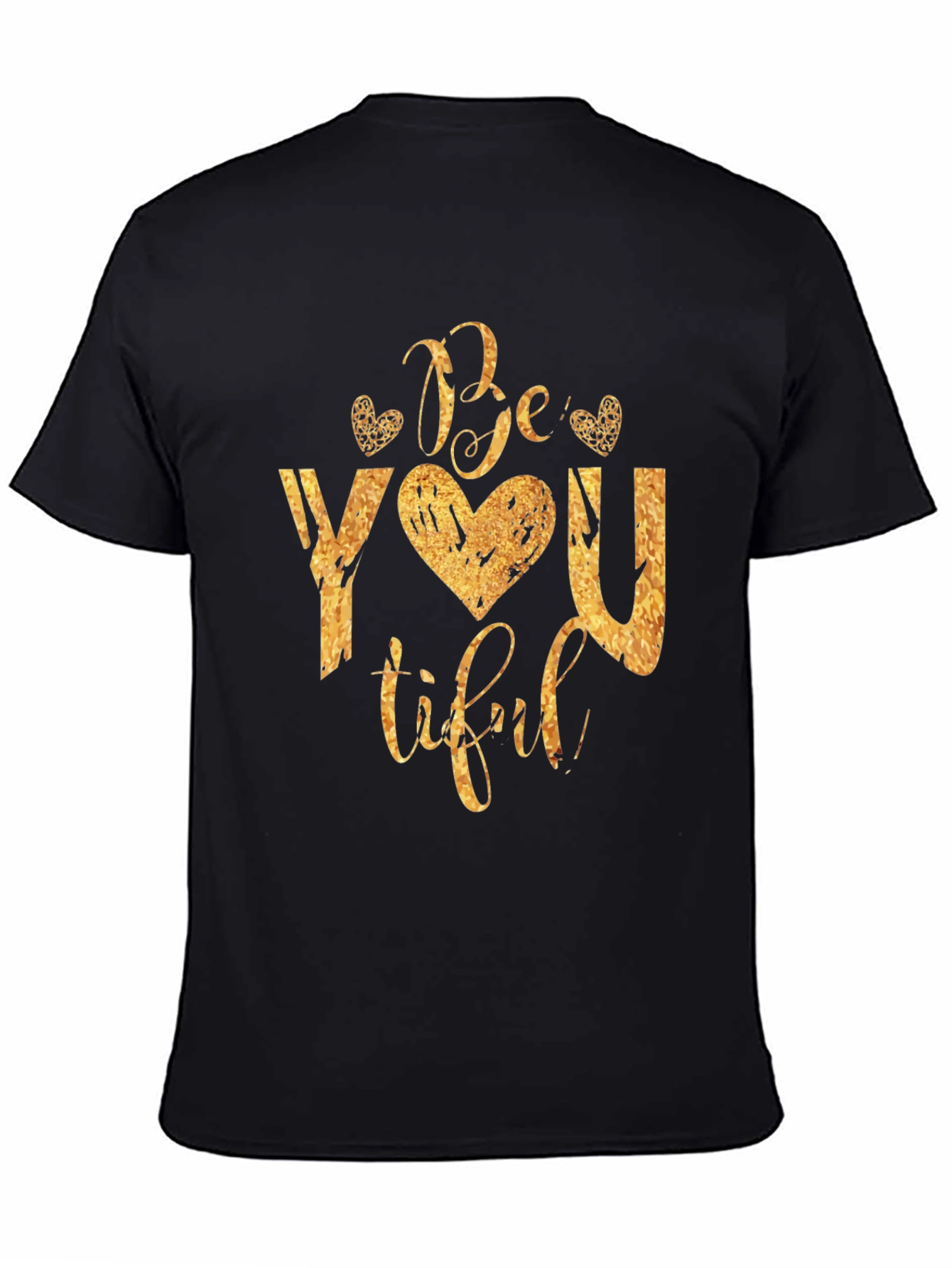 Be YOU tiful Black Graphic Tee
