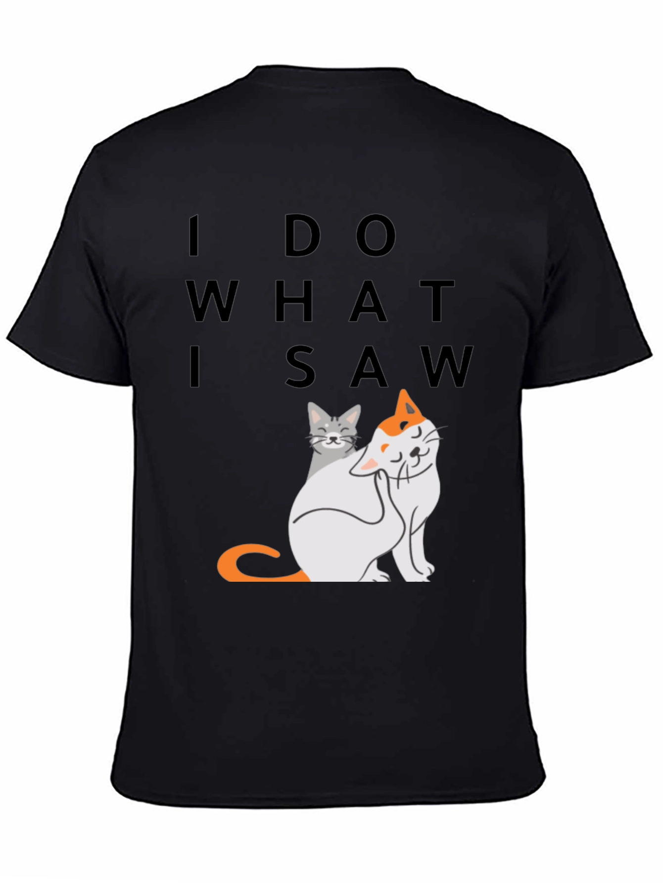Funny Cat Graphic T-Shirt