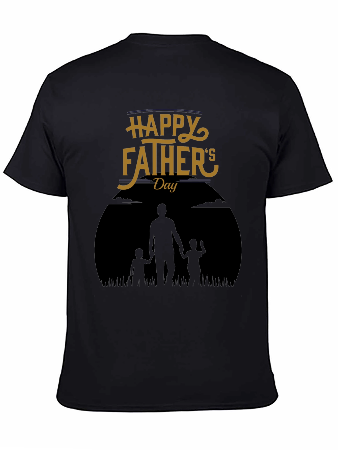 Fathers Day Graphic Tee - Black