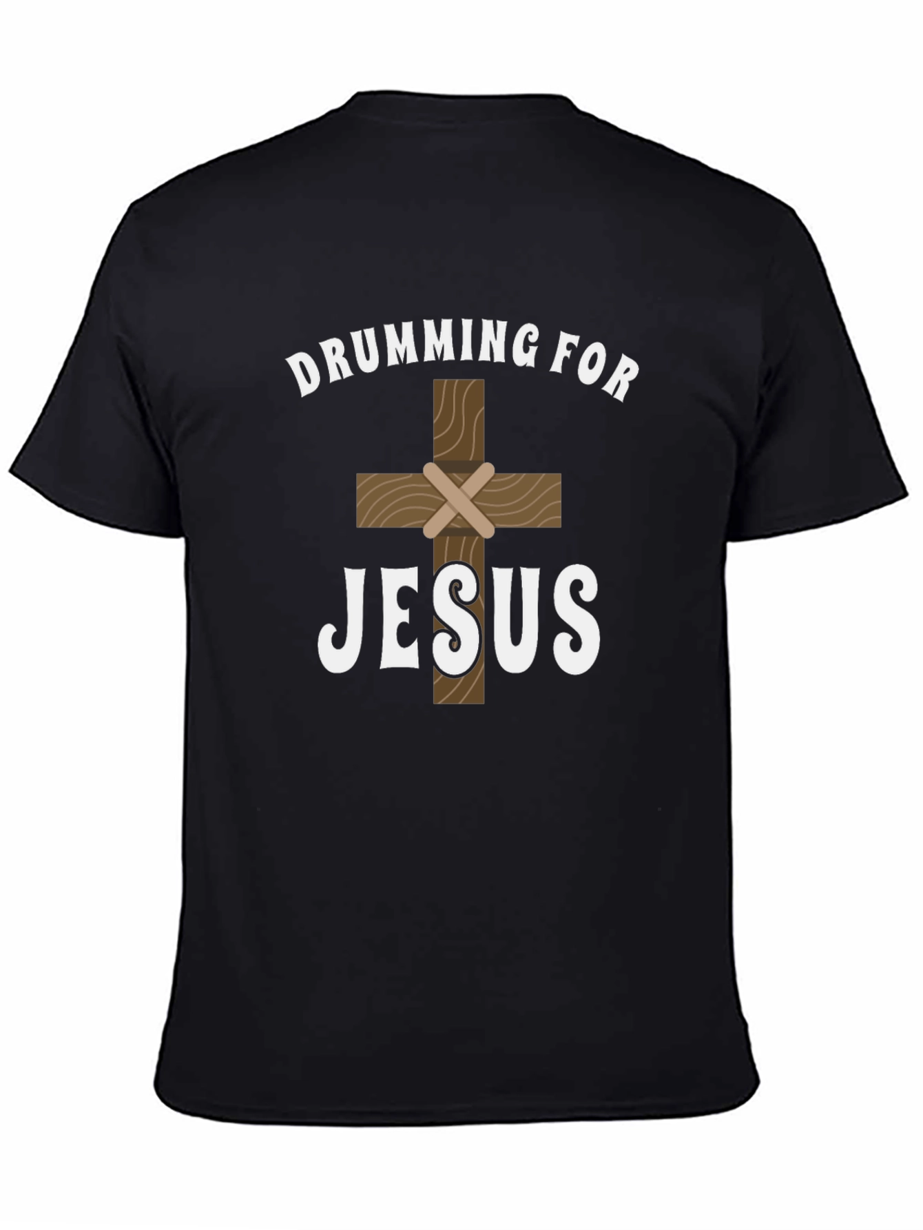 Drumming for Jesus Graphic T-Shirt