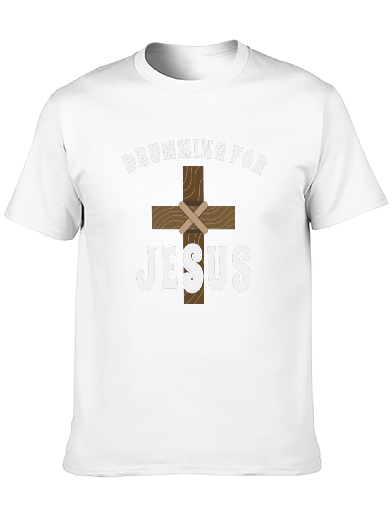 Drumming for Jesus Graphic T-Shirt