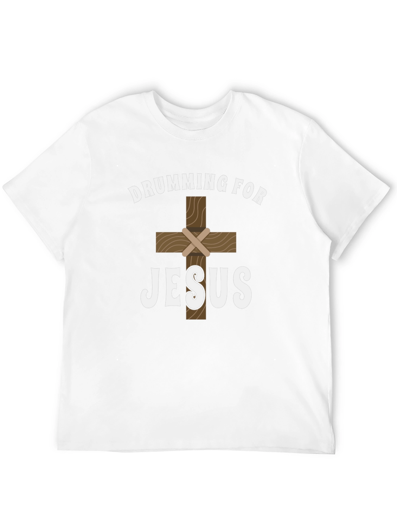 Drumming for Jesus Graphic T-Shirt