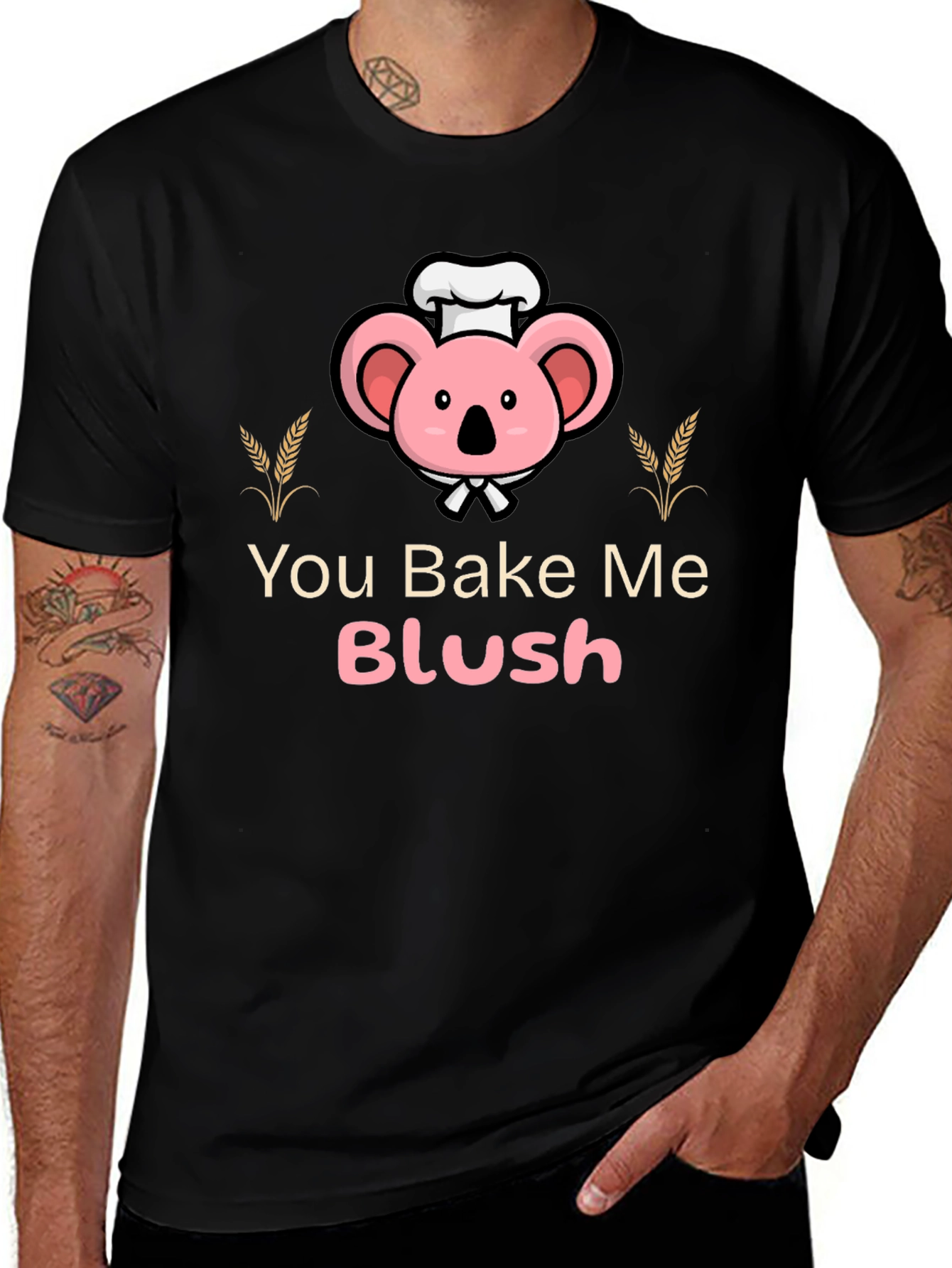 You Bake Me Blush Graphic T-Shirt