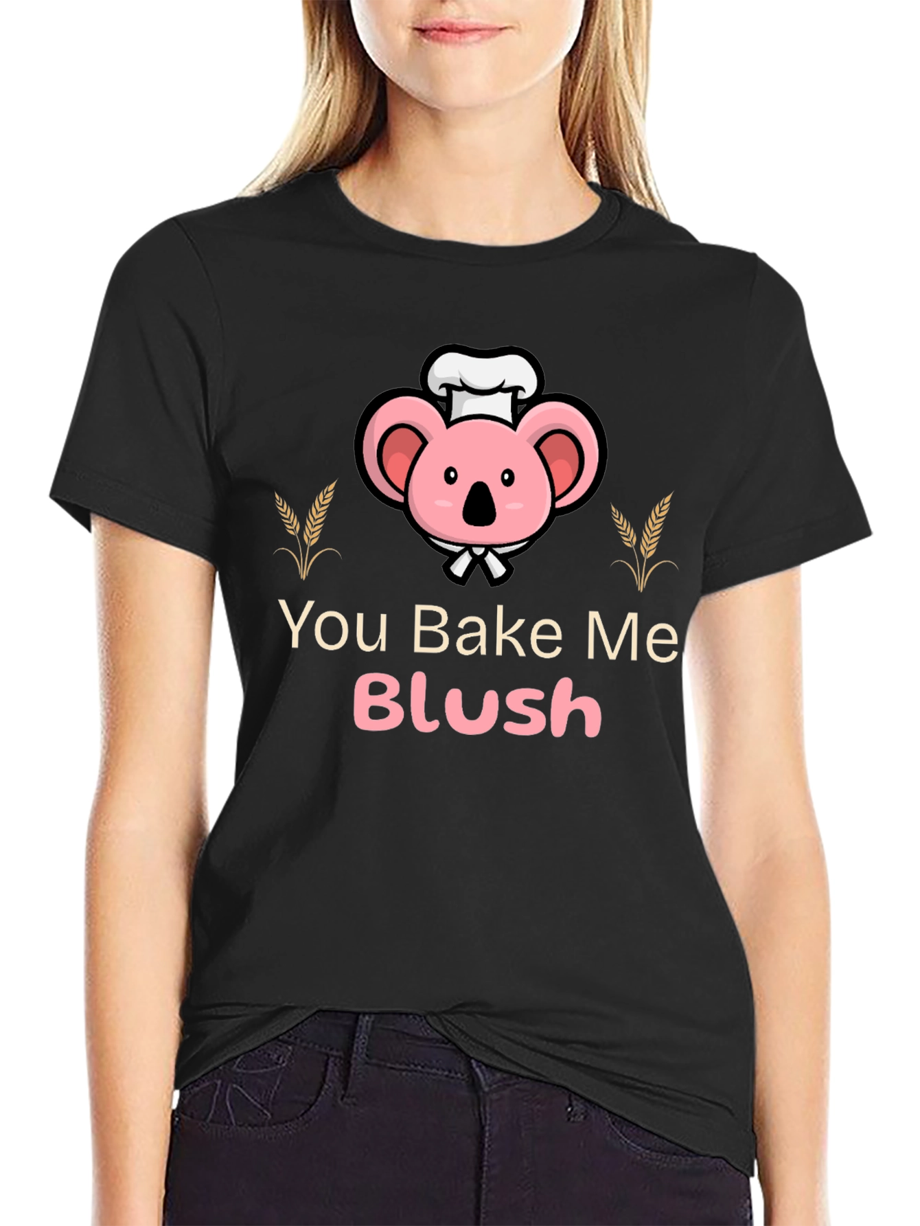 You Bake Me Blush Graphic T-Shirt