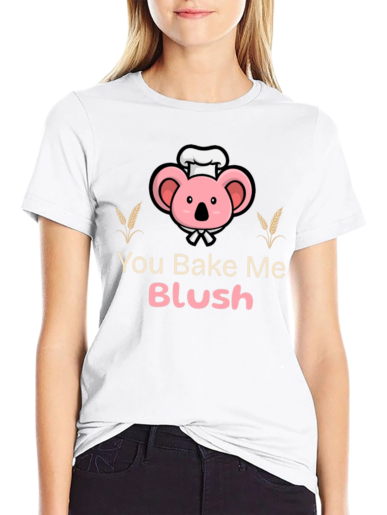 You Bake Me Blush Graphic T-Shirt