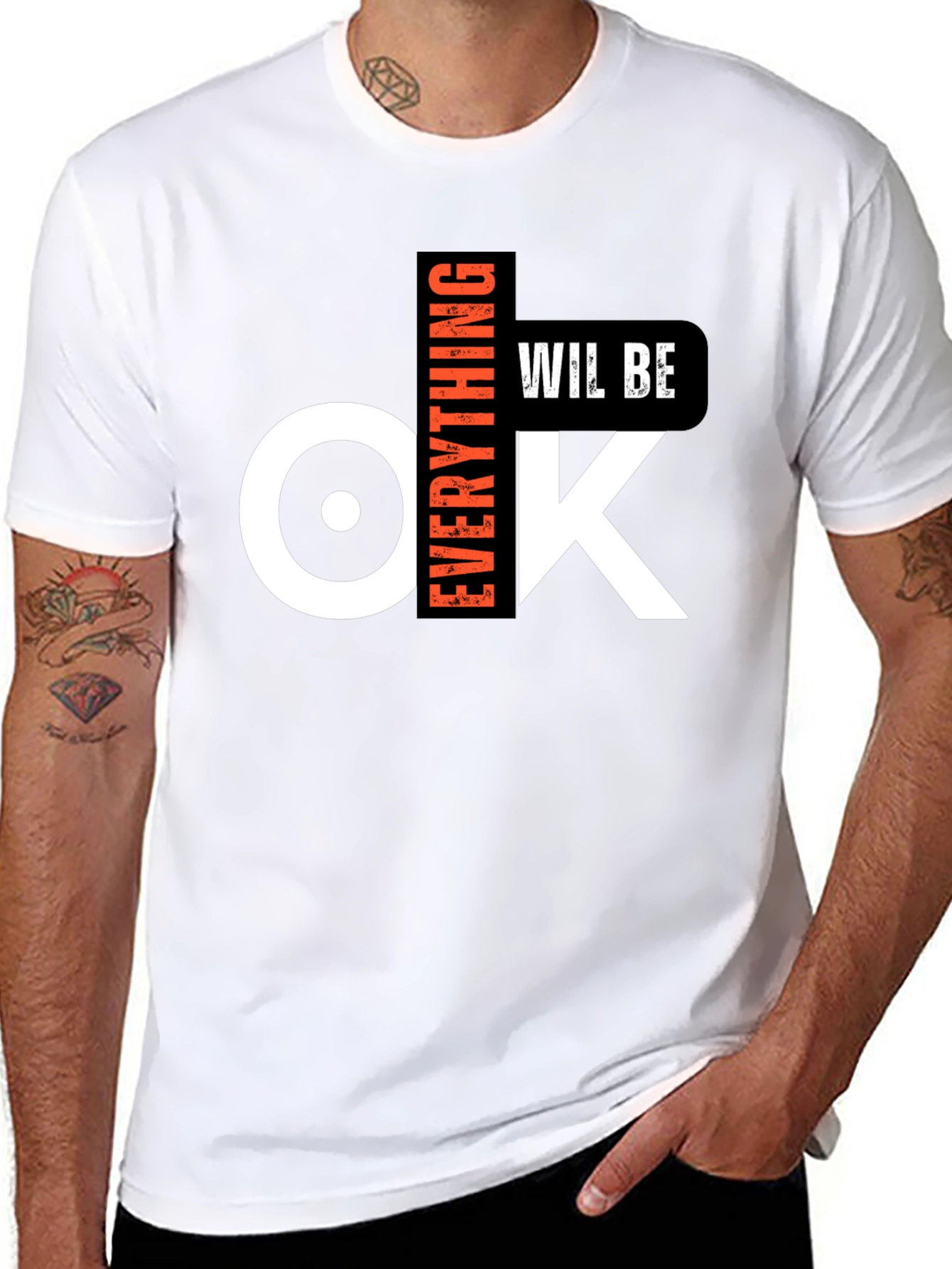 Everything Will Be OK Graphic T-Shirt