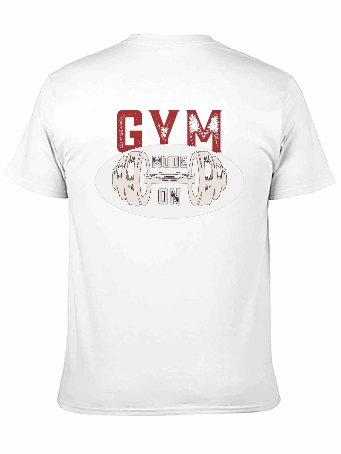 Gym Mode On Black T-Shirt