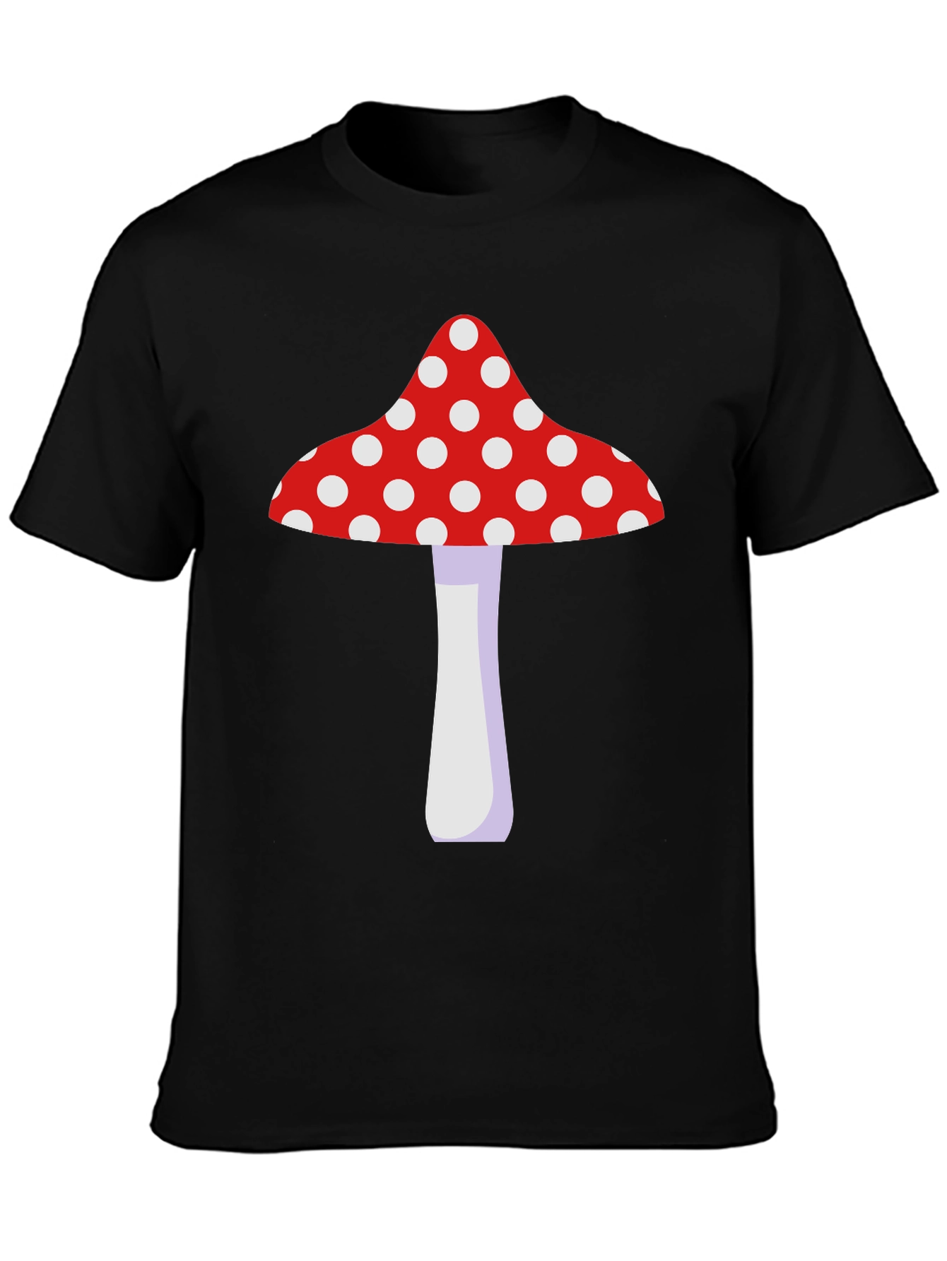 Mushroom Graphic Tee - Fun Novelty T-Shirt