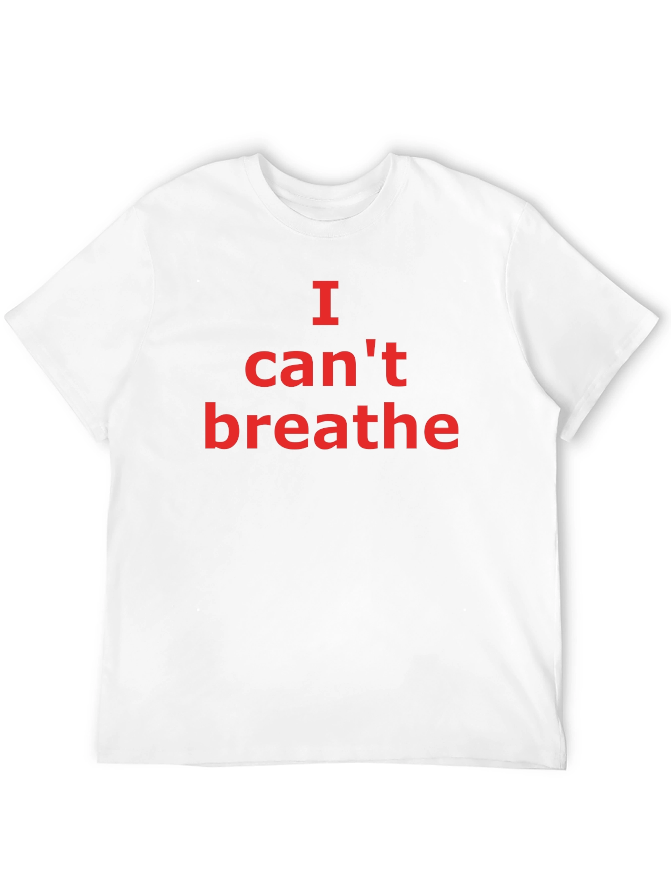I Cant Breathe Graphic Tee - Protest Shirt
