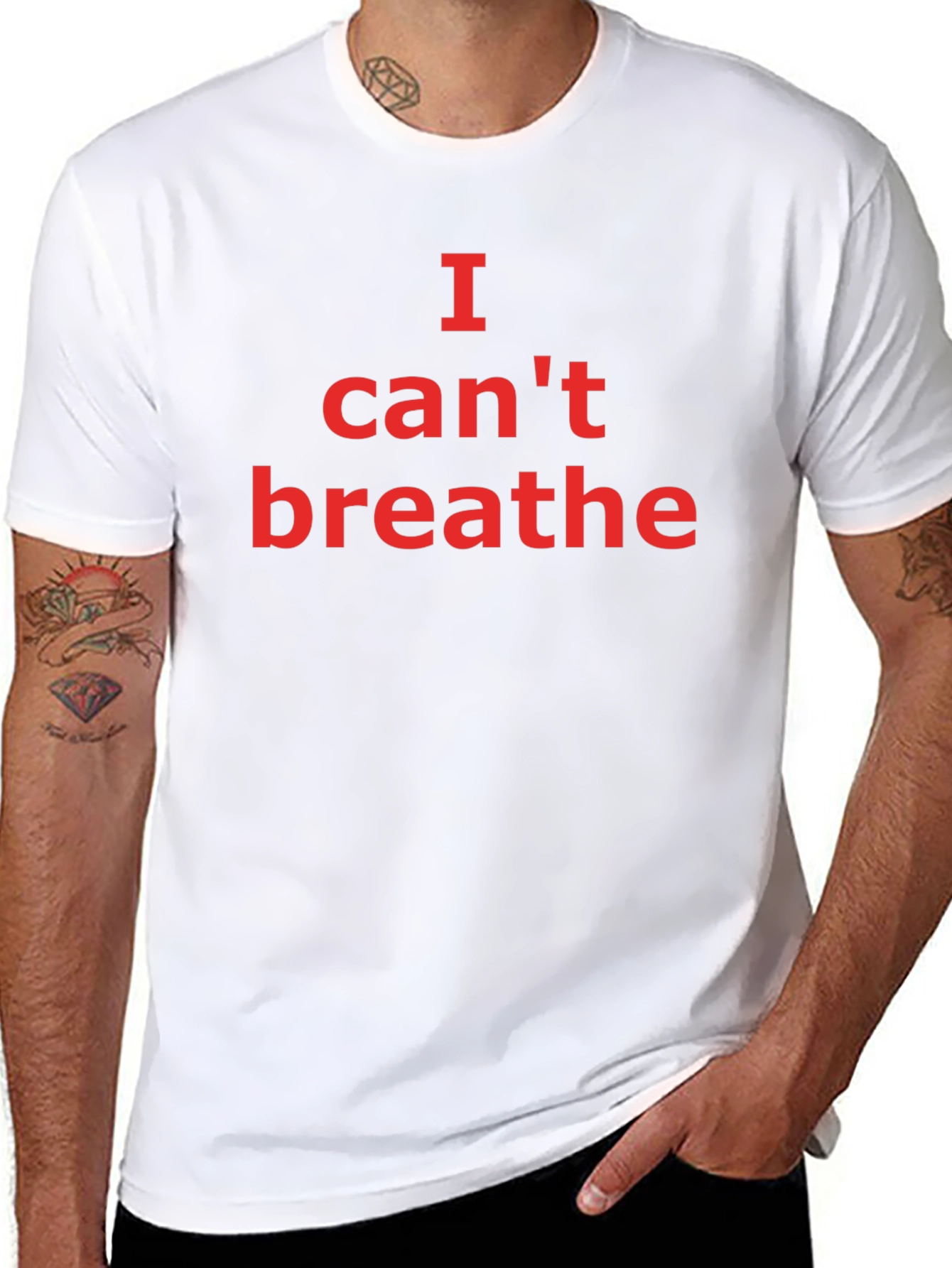 I Cant Breathe Graphic Tee - Protest Shirt