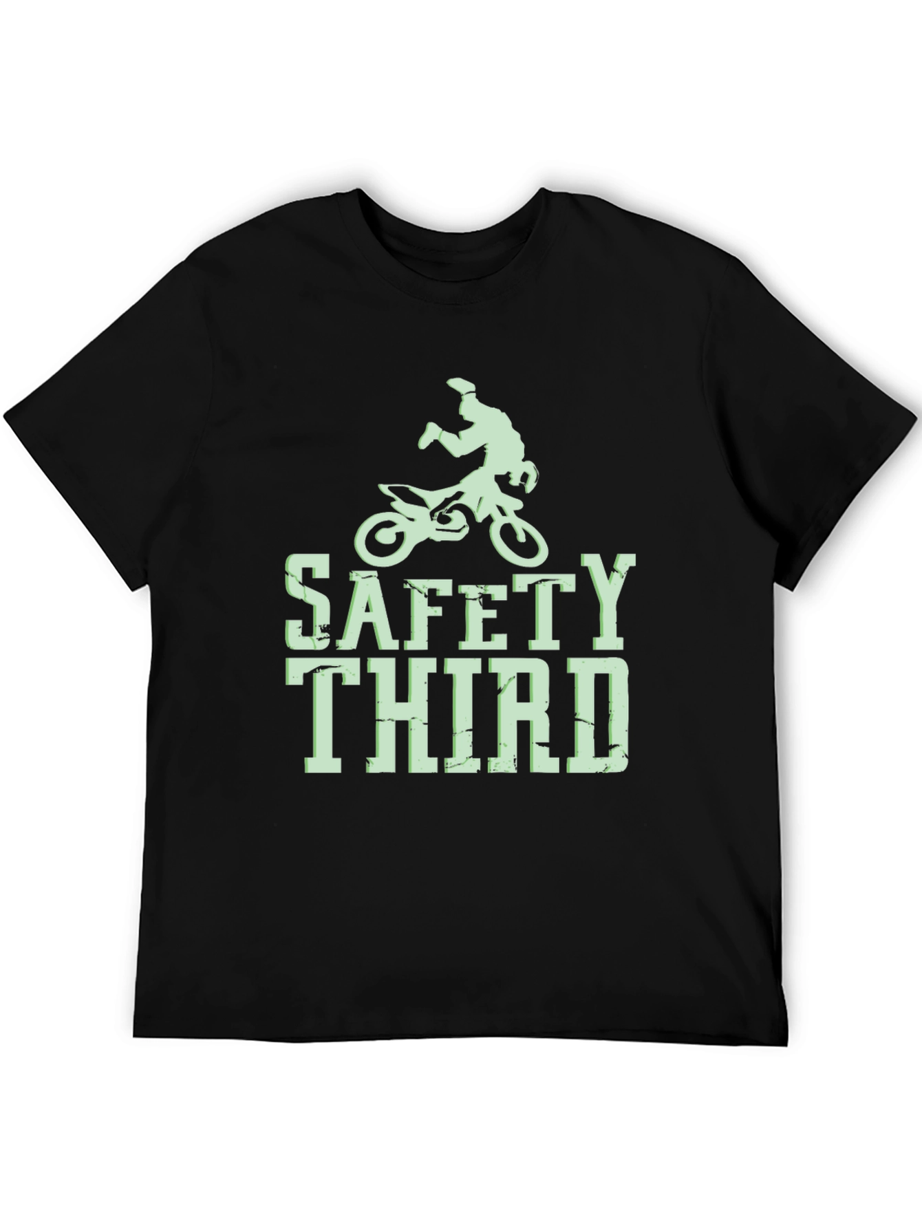 Safety Third Motocross T-Shirt - Black