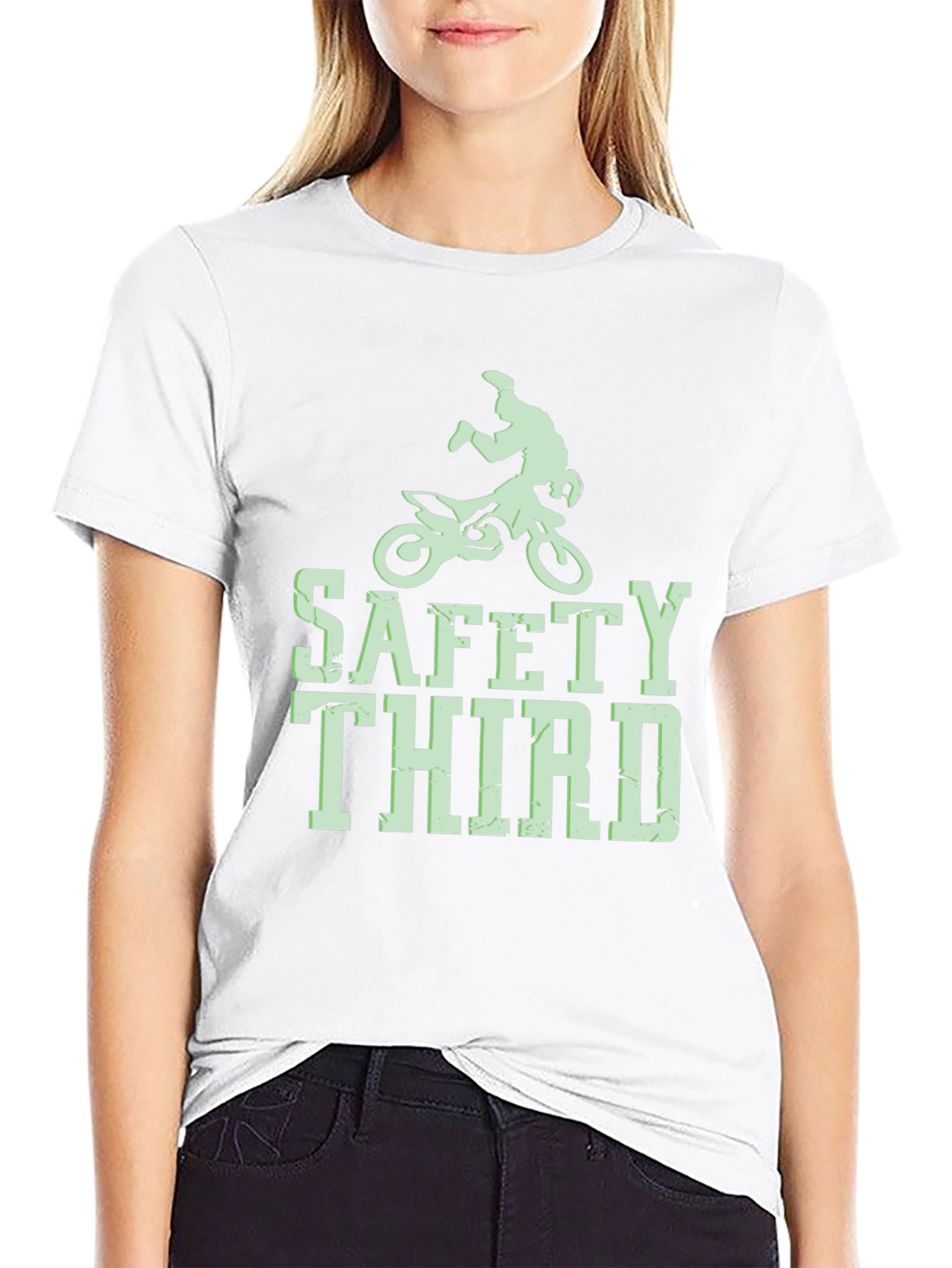 Safety Third Motocross T-Shirt - Black
