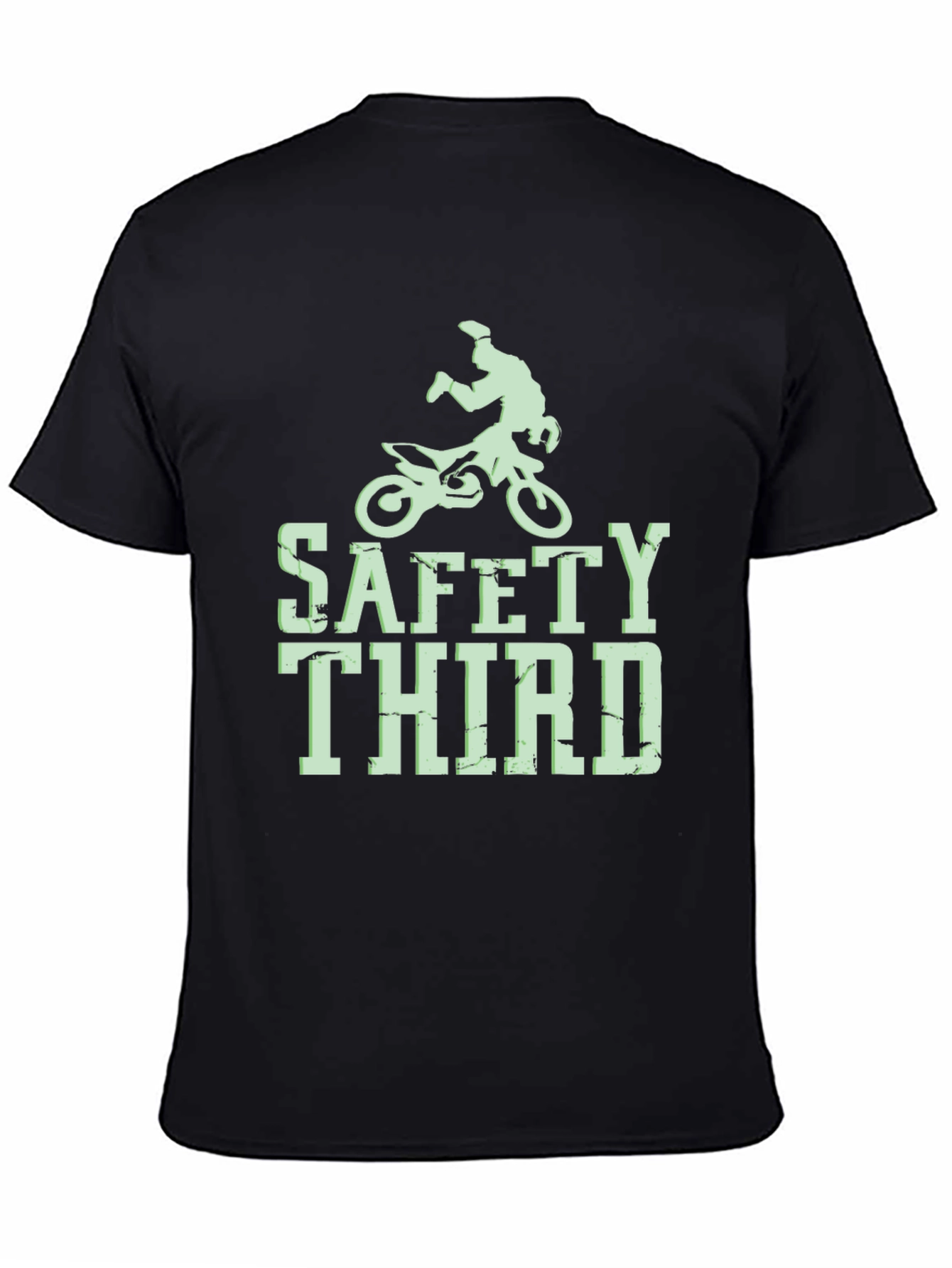 Safety Third Motocross T-Shirt - Black