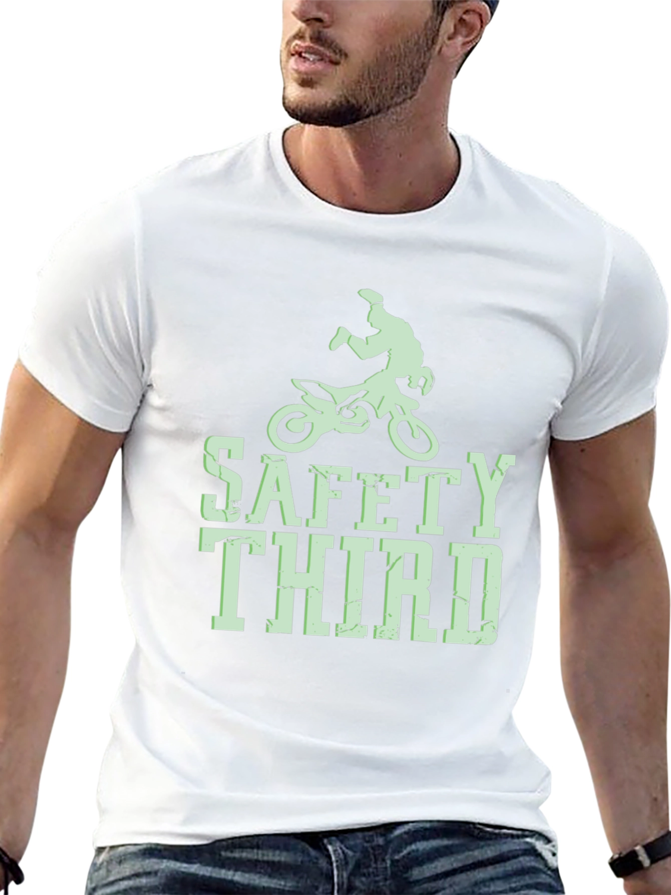 Safety Third Motocross T-Shirt - Black