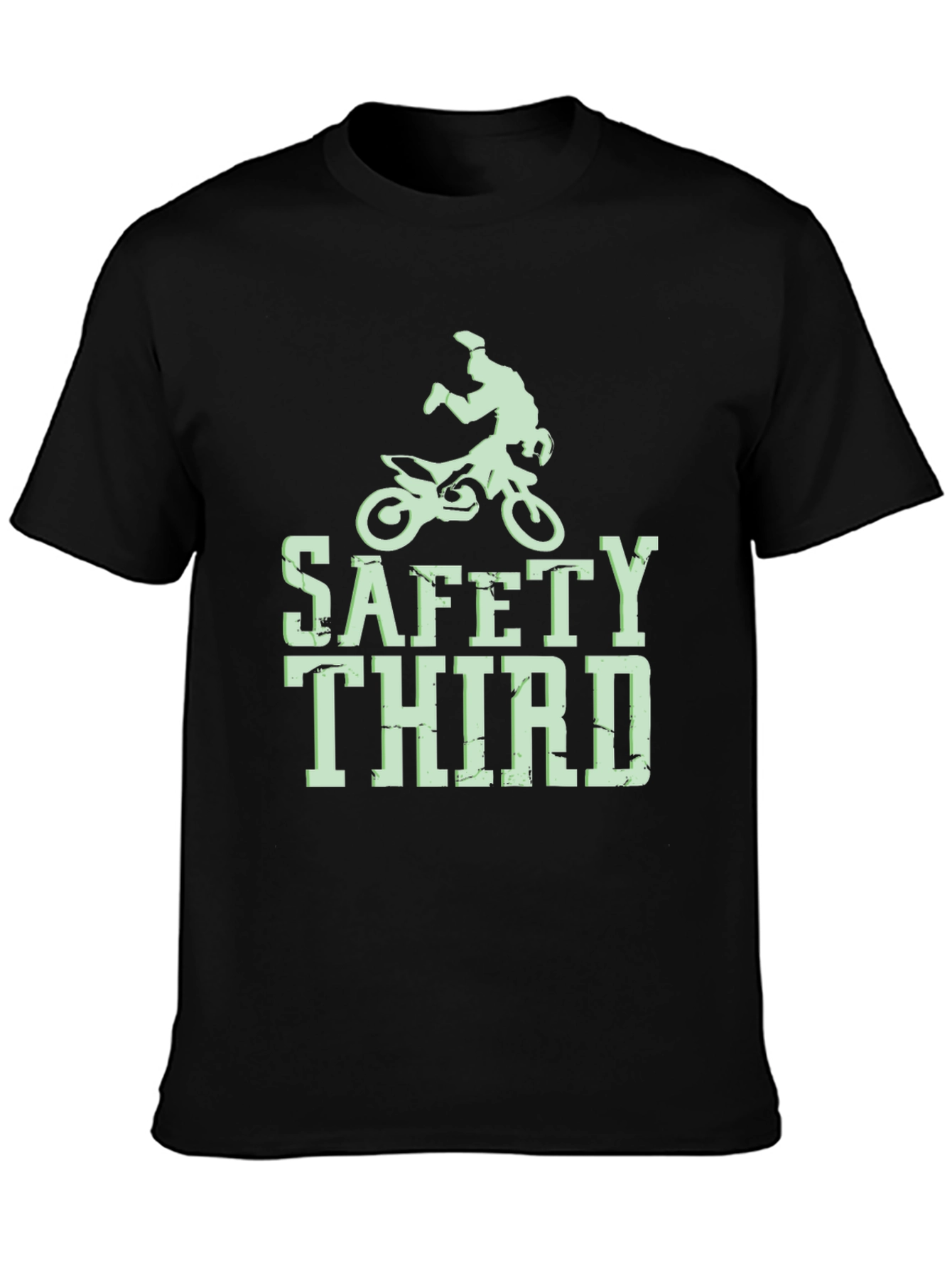 Safety Third Motocross T-Shirt - Black