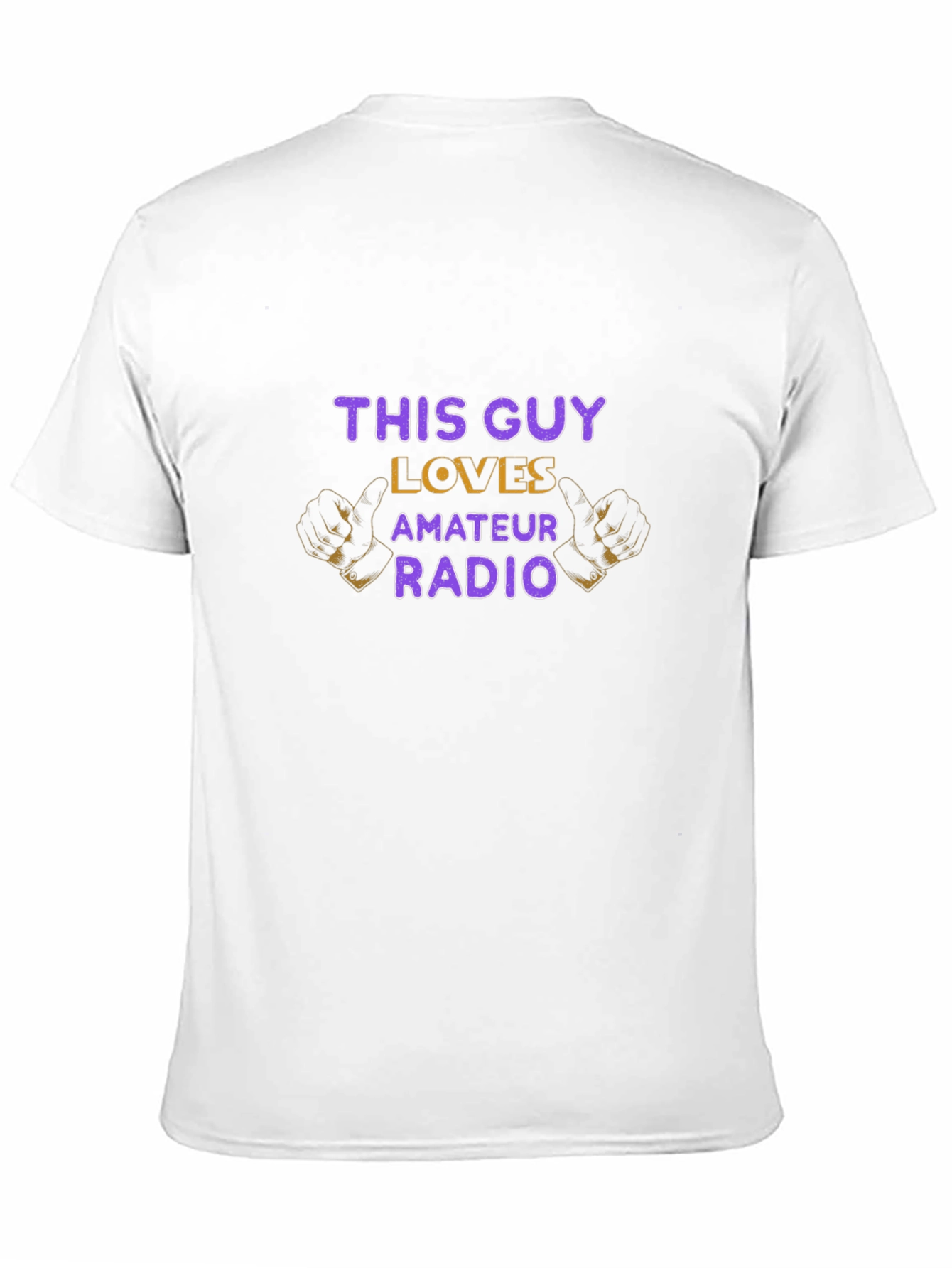 Amateur Radio Fan T-Shirt - This Guy Loves Design