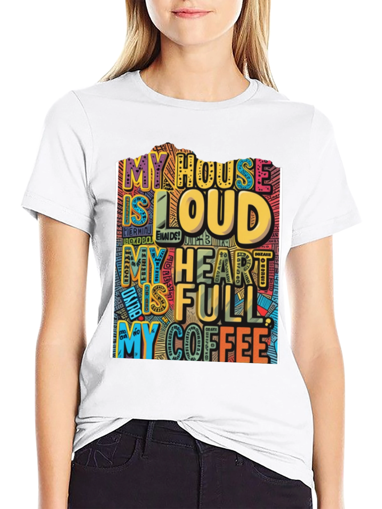Loud House Full Heart Coffee T-Shirt
